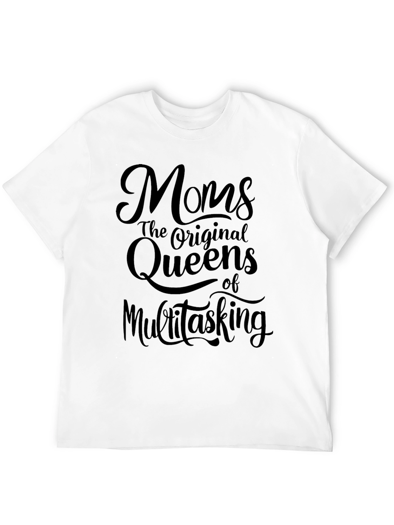Black Moms the Original Queens of Multitasking T-Shirt view 12