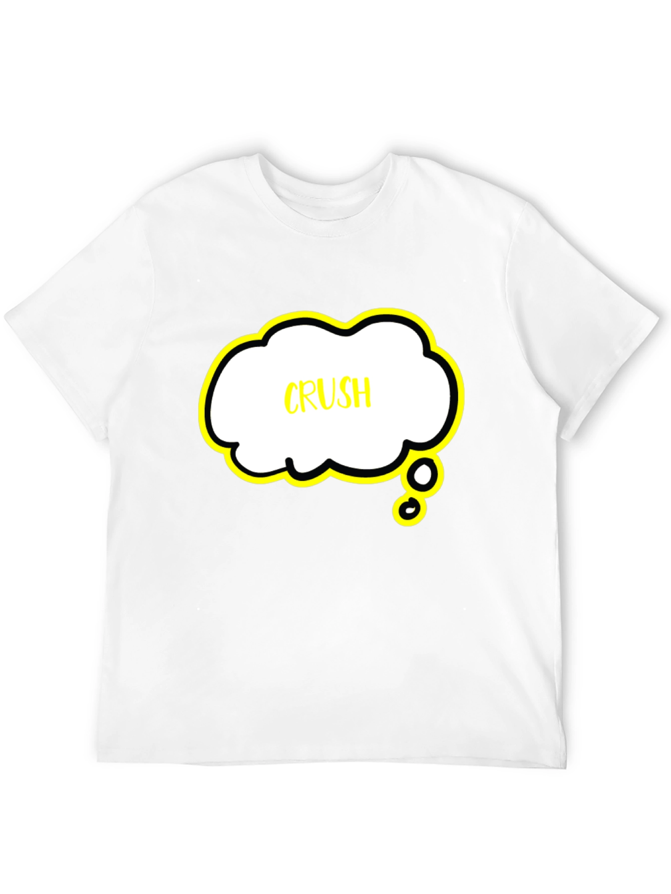 Black Crush T-Shirt - Black Graphic Tee view 12