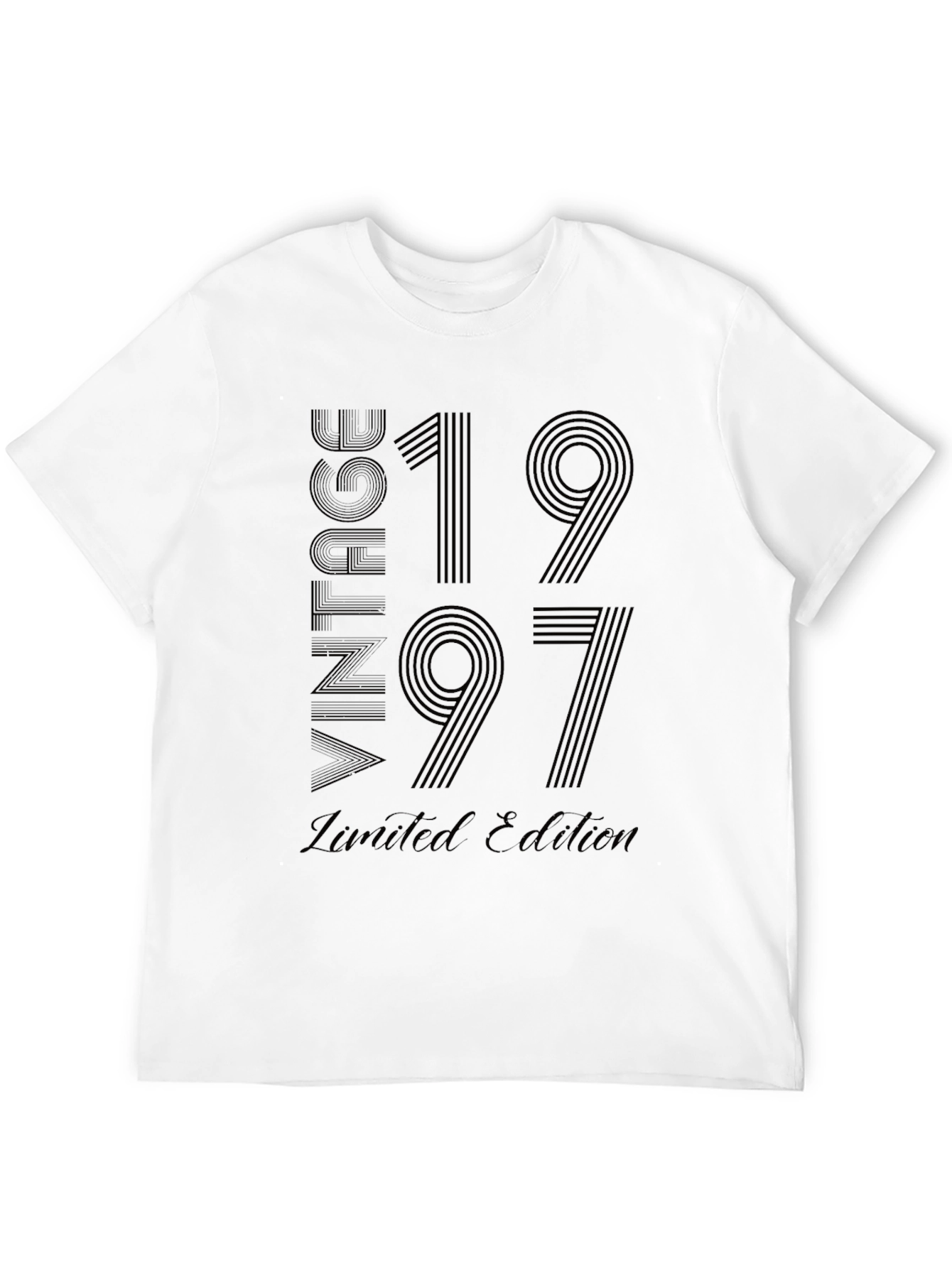 Black Vintage 1997 Limited Edition Black T-Shirt view 12
