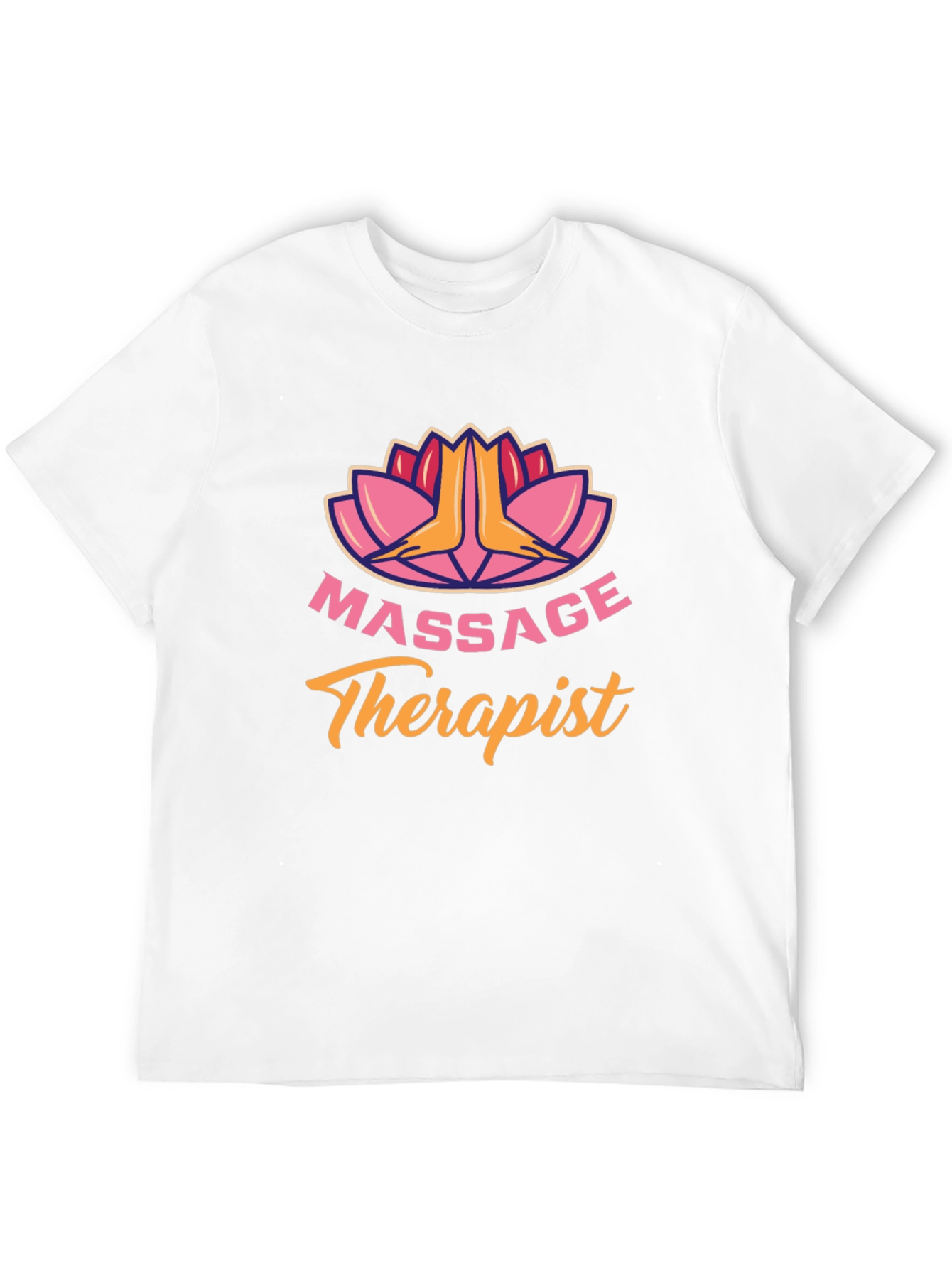 Black Massage Therapist Black T-Shirt Relaxing Spa Gift Idea view 12