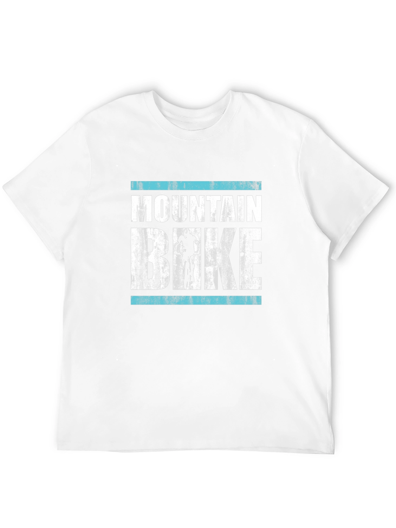 Black Mountain Bike Graphic Tee - Black view 12