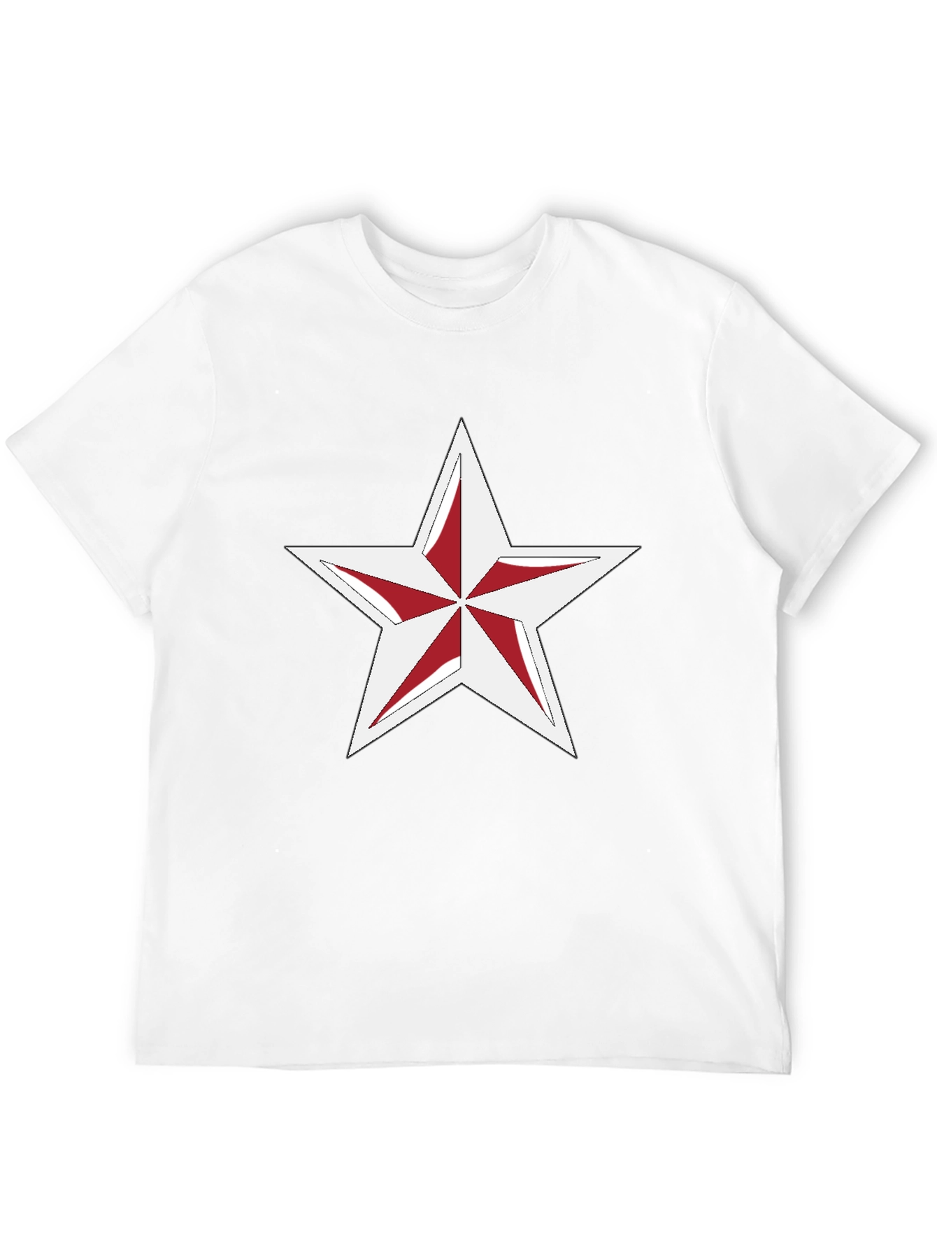 Black Nautical Star Graphic Tee - Classic Black view 12