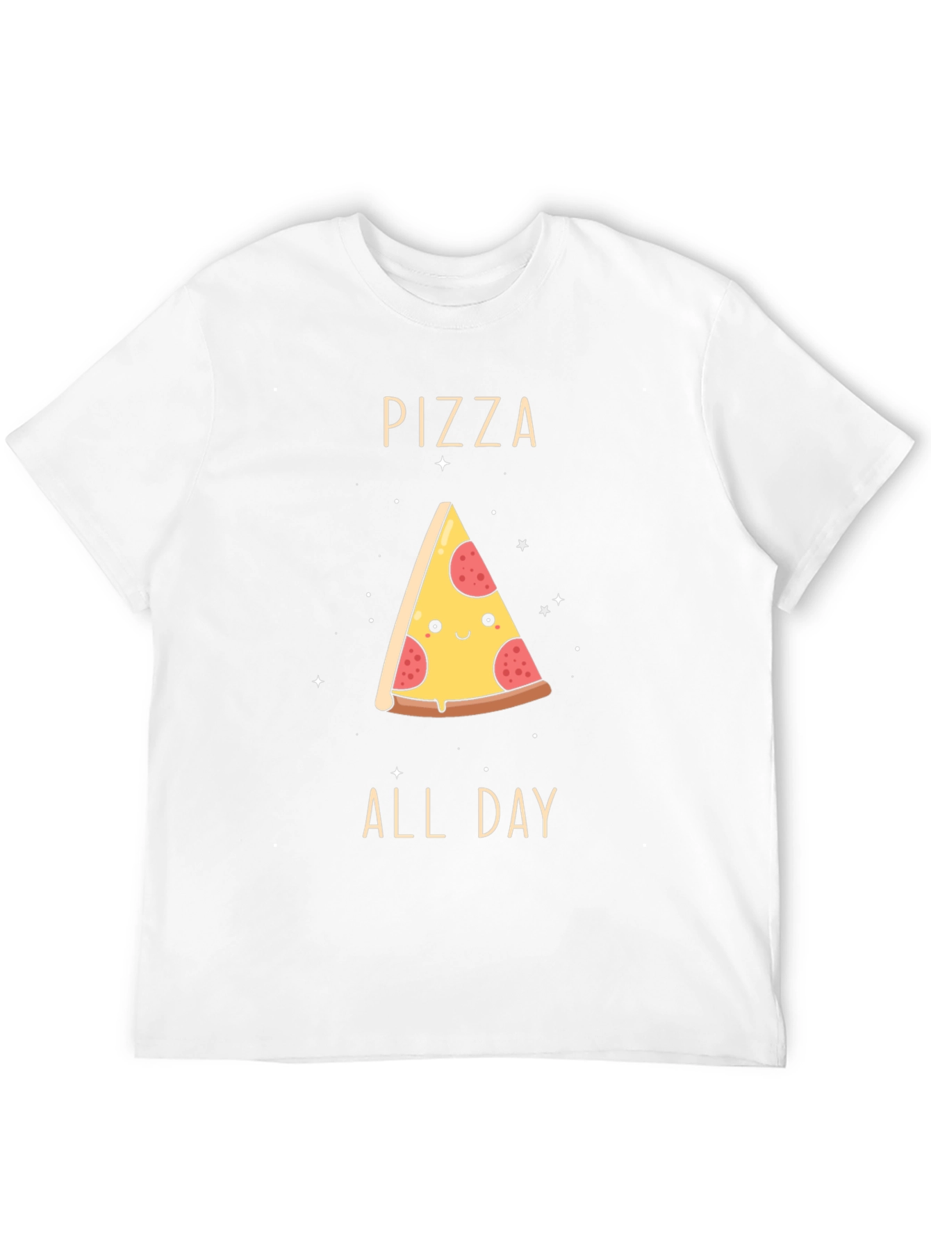 Black Pizza All Day Graphic T-Shirt view 12