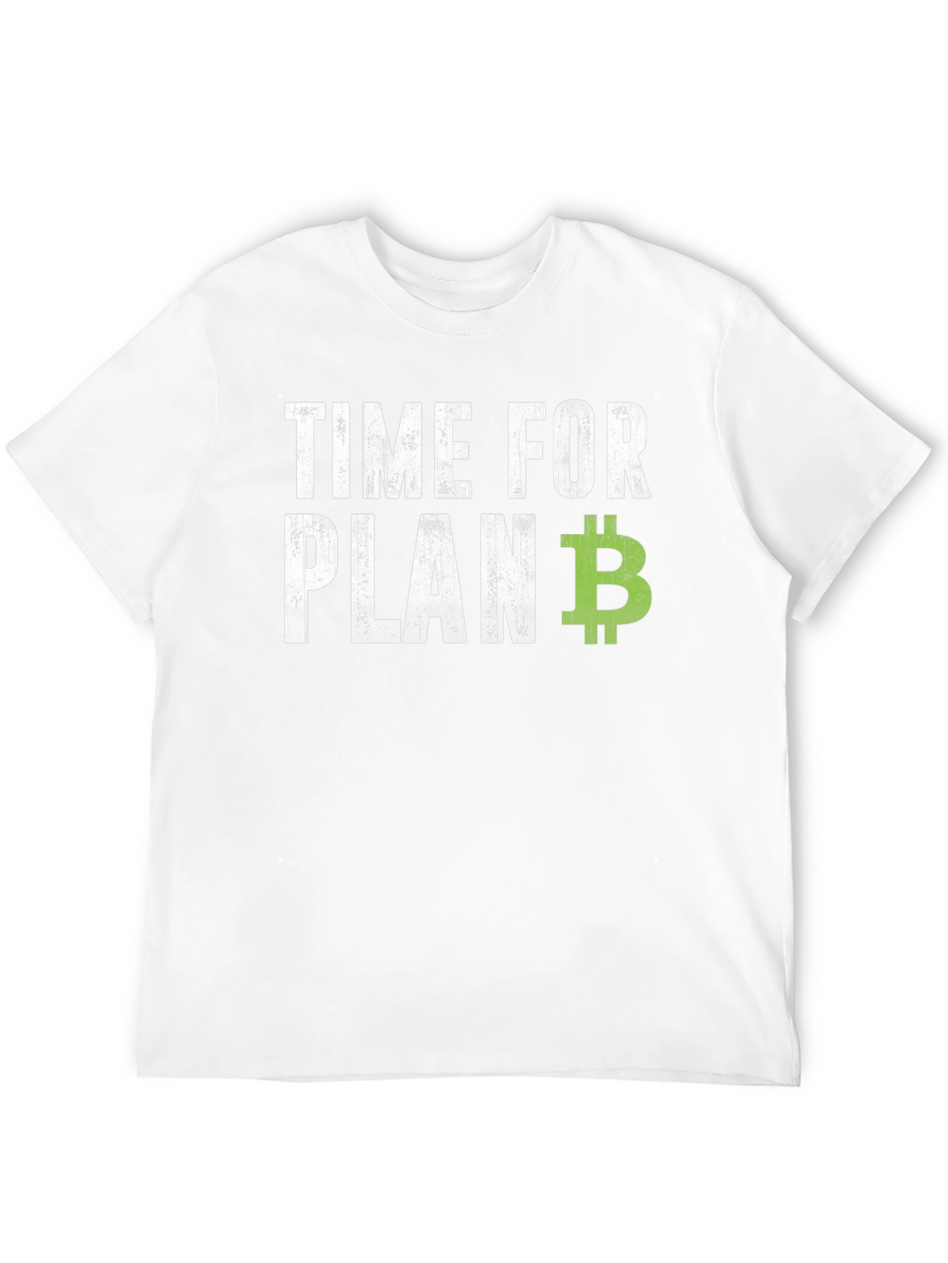 Black Time for Plan B - Bitcoin Graphic T-Shirt view 12