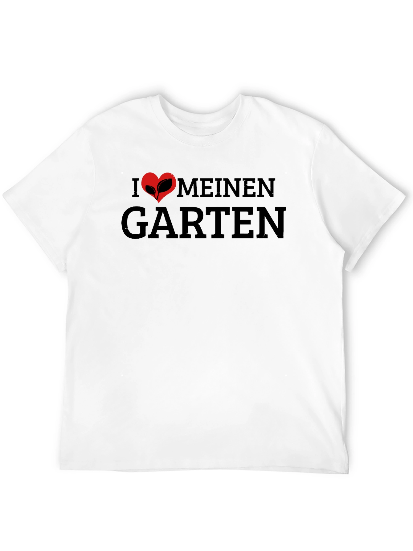 Black I Love My Garden T-Shirt - German Garden Lover view 12