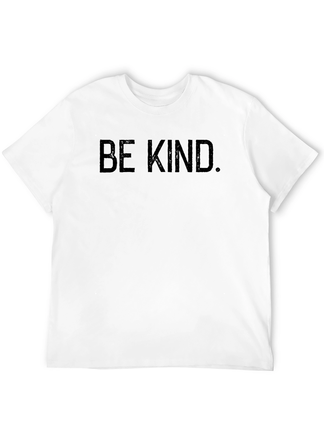 Black Be Kind Black Graphic Tee - Mens Soft Cotton T-Shirt view 12