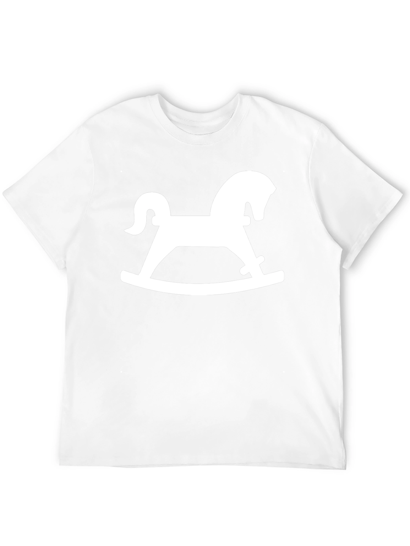 Black Rocking Horse Graphic Tee - Black view 12