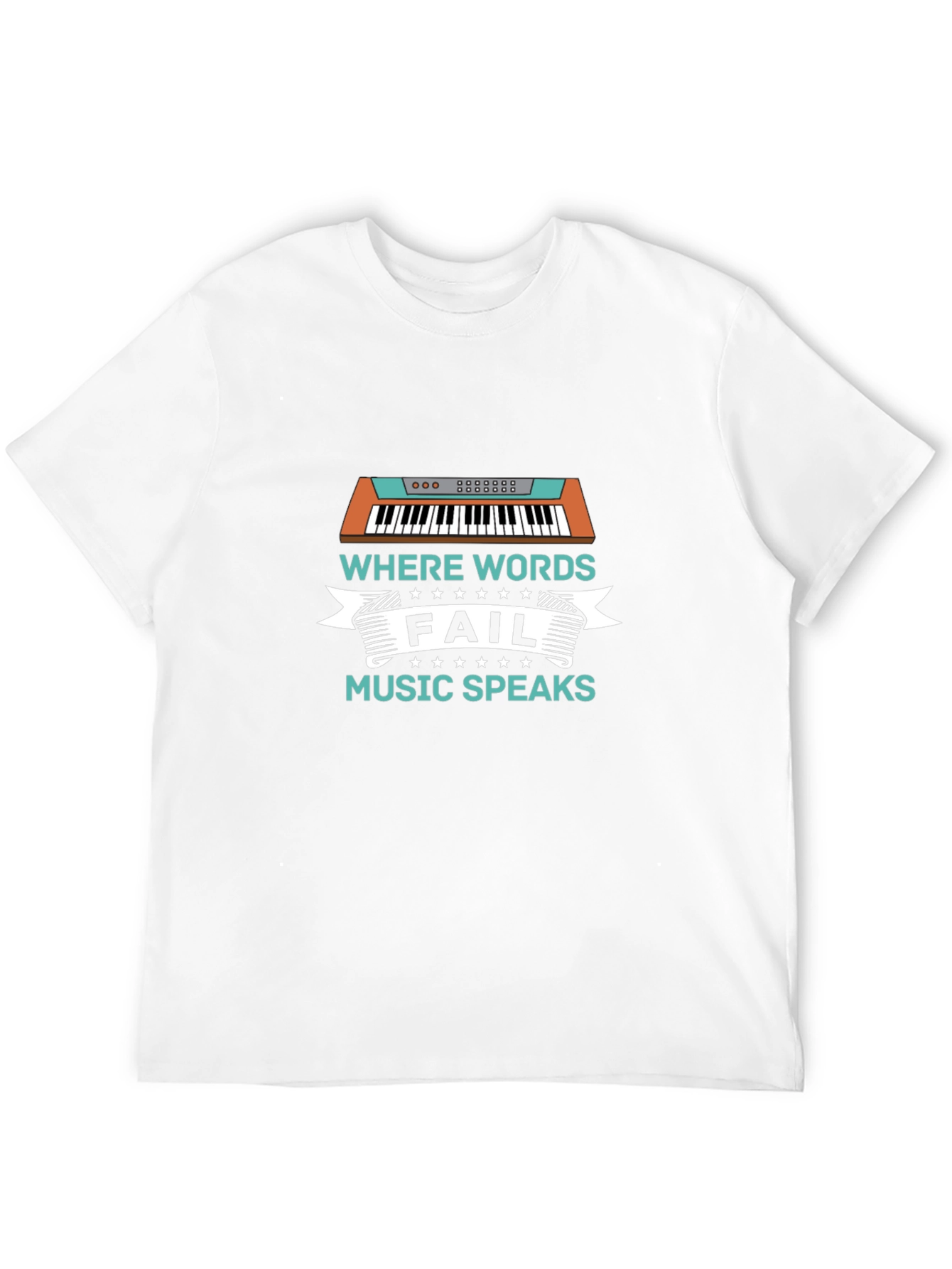 Black Music Speaks T-Shirt view 12