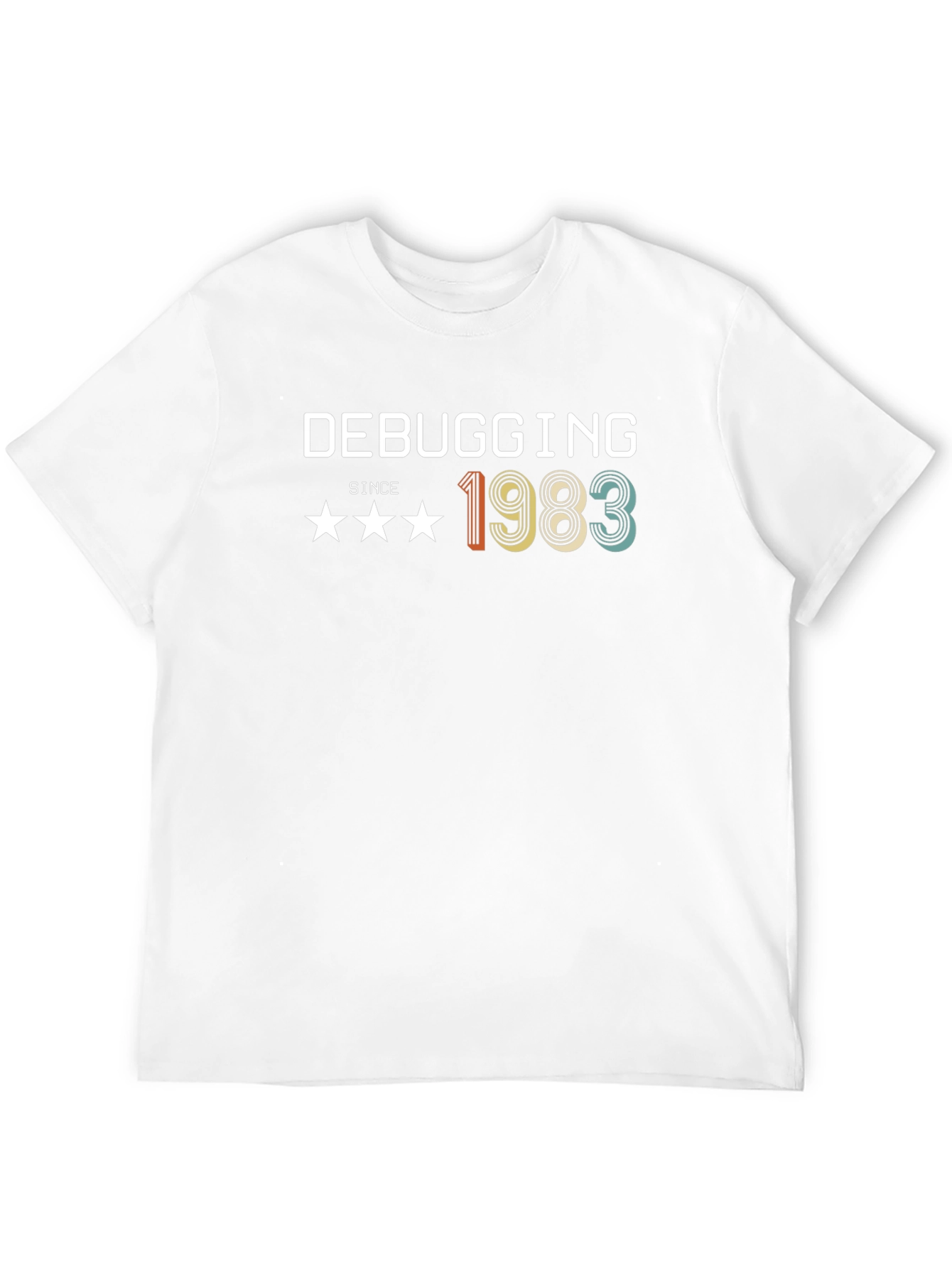 Black Debugging Since 1983 T-Shirt view 12