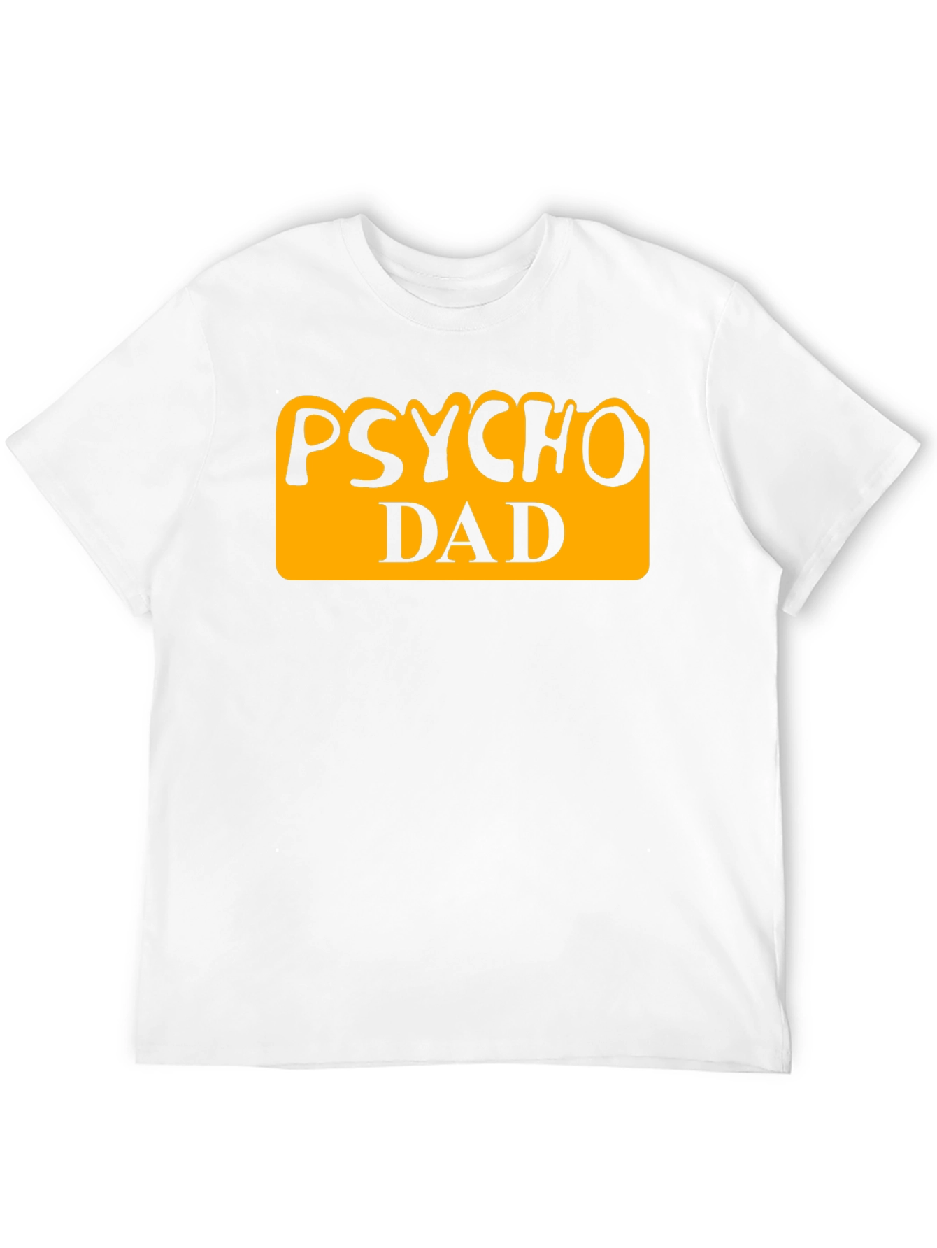 Black Psycho Dad Graphic Tee - Funny Father's Day Shirt view 12