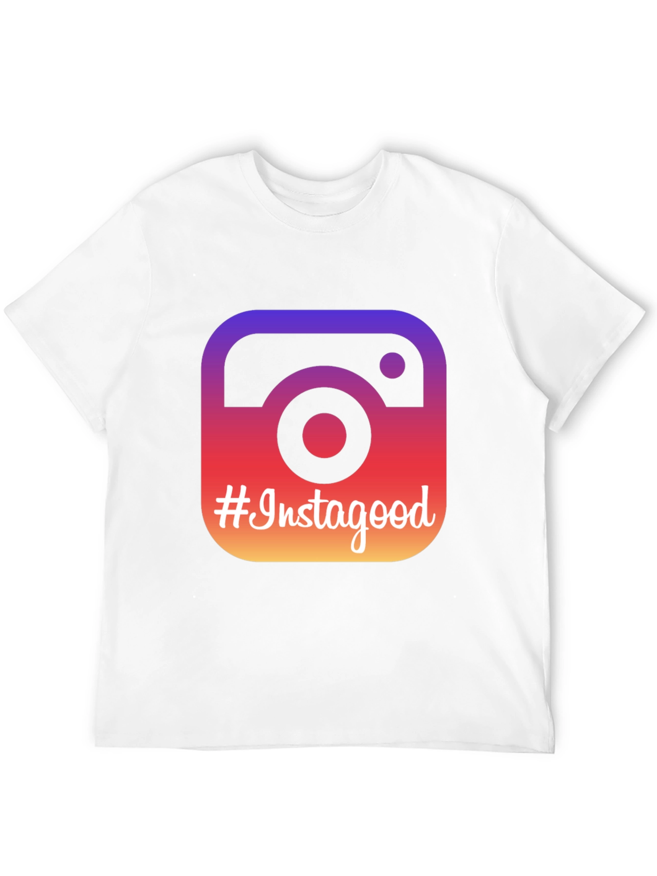 Black Instagood Graphic Tee - Stylish Black T-Shirt view 12