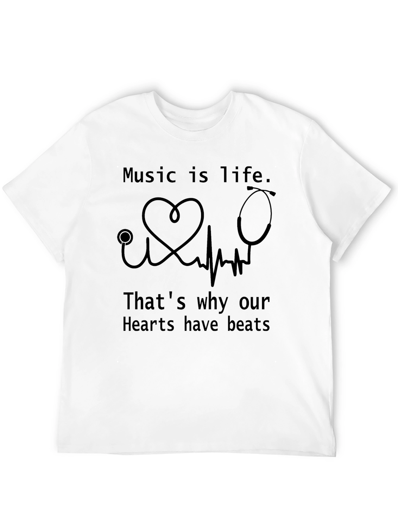 Black Music is Life Graphic T-Shirt view 12