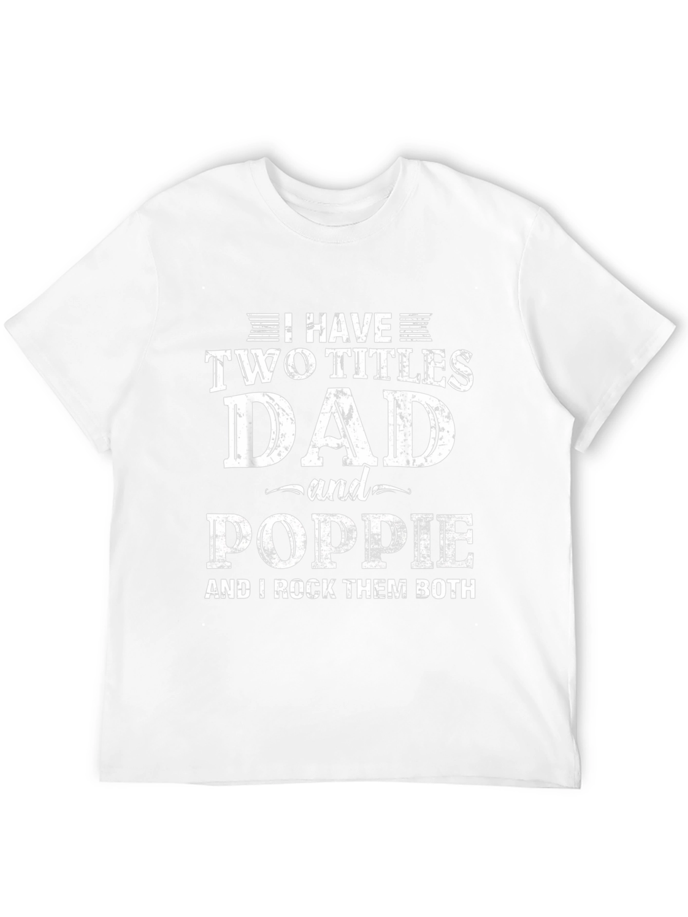 Black Dad and Poppie T-Shirt - Two Titles view 12