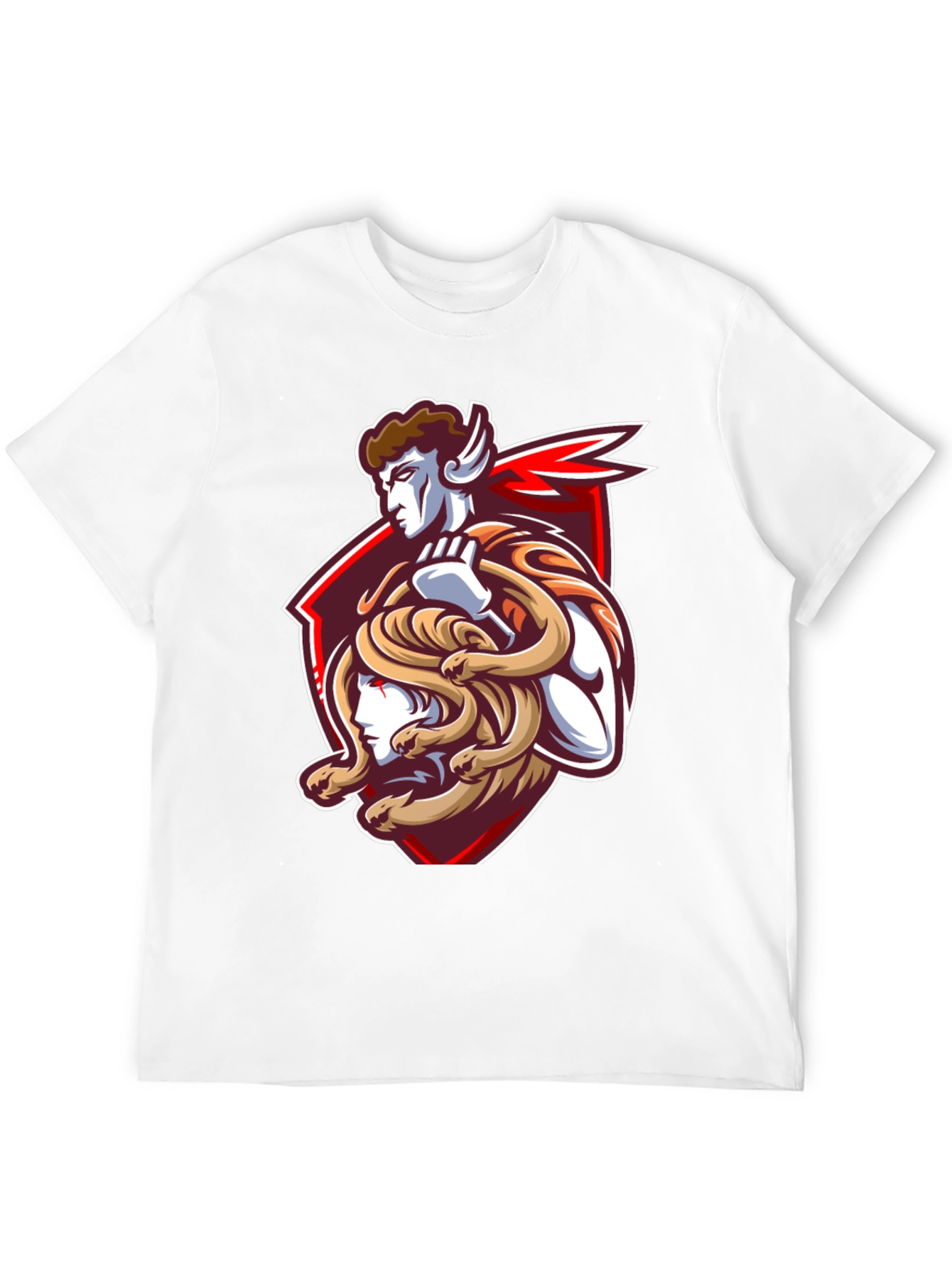 Black Medusa Graphic Black T-Shirt view 12