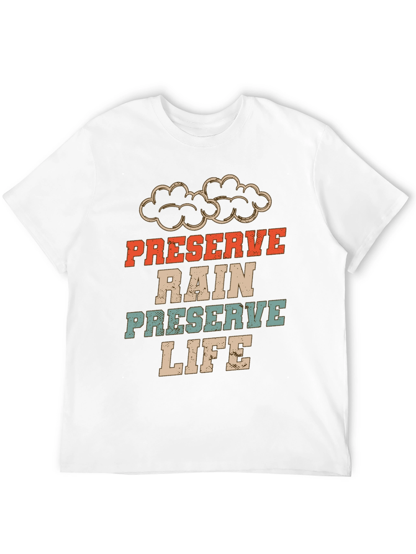 Black Preserve Rain, Preserve Life Graphic Tee view 12