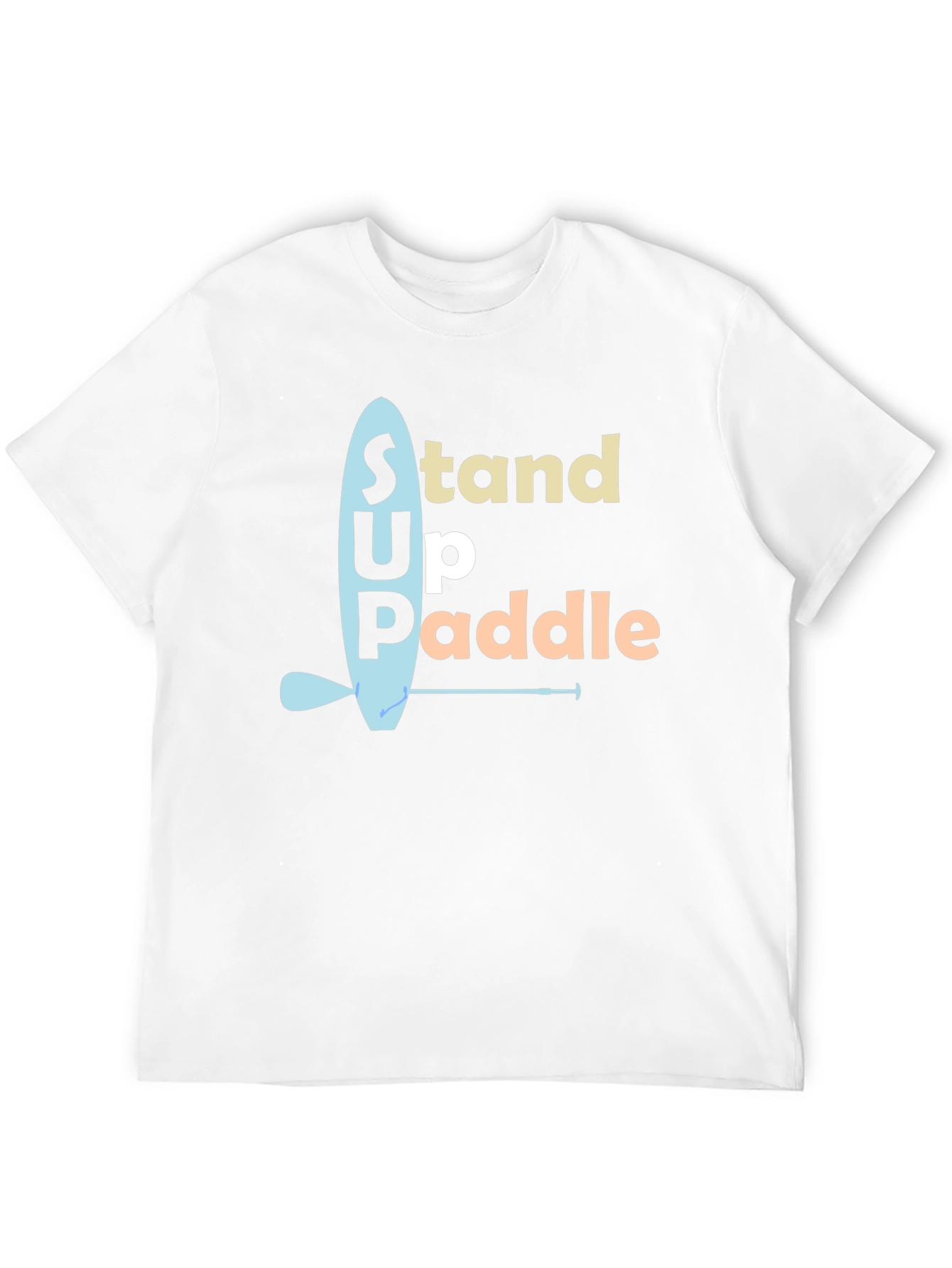 Black Stand Up Paddle Graphic Tee - Black view 12
