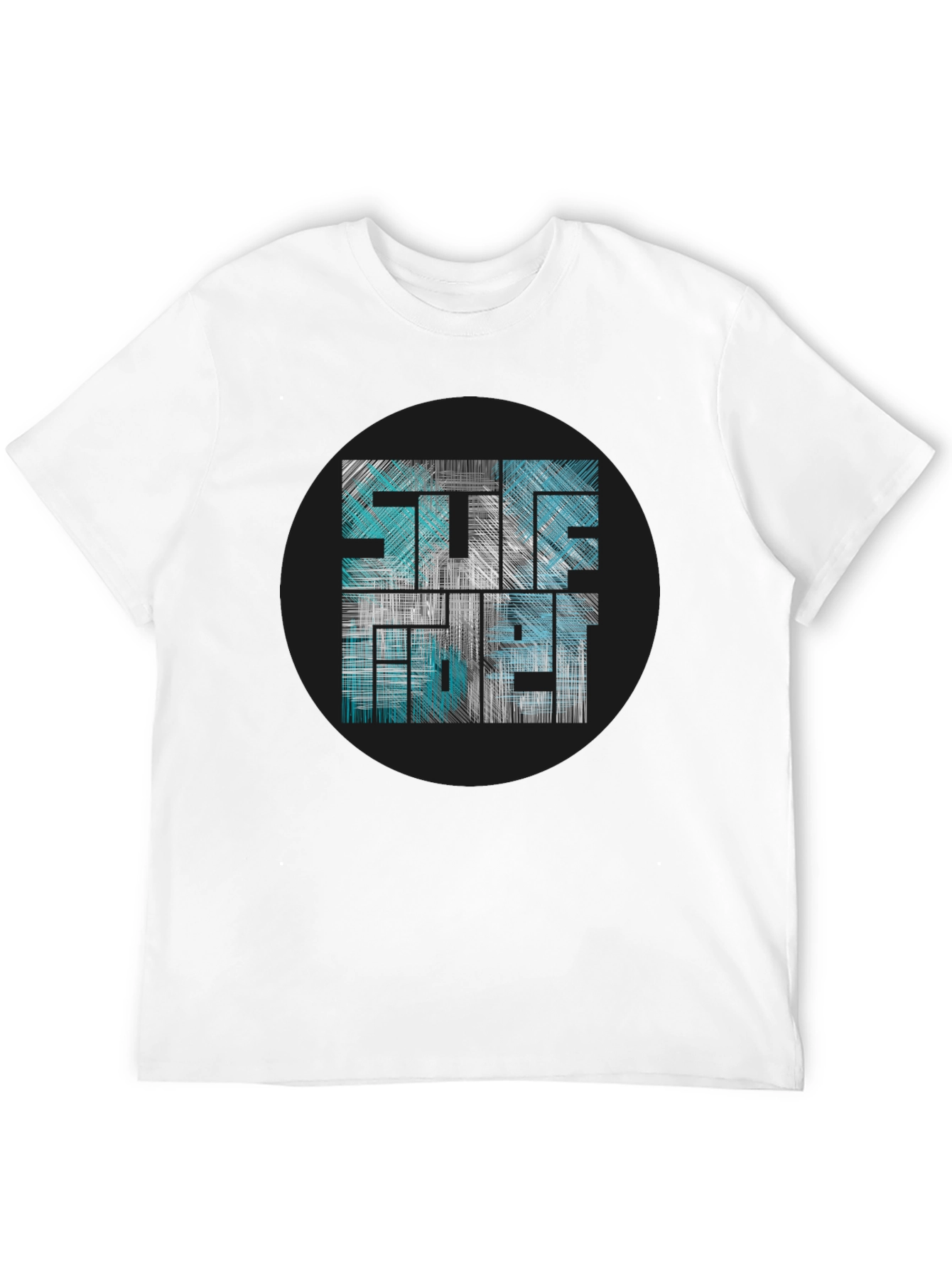 Black Stylish Graphic Tee - Surf Vibes view 12
