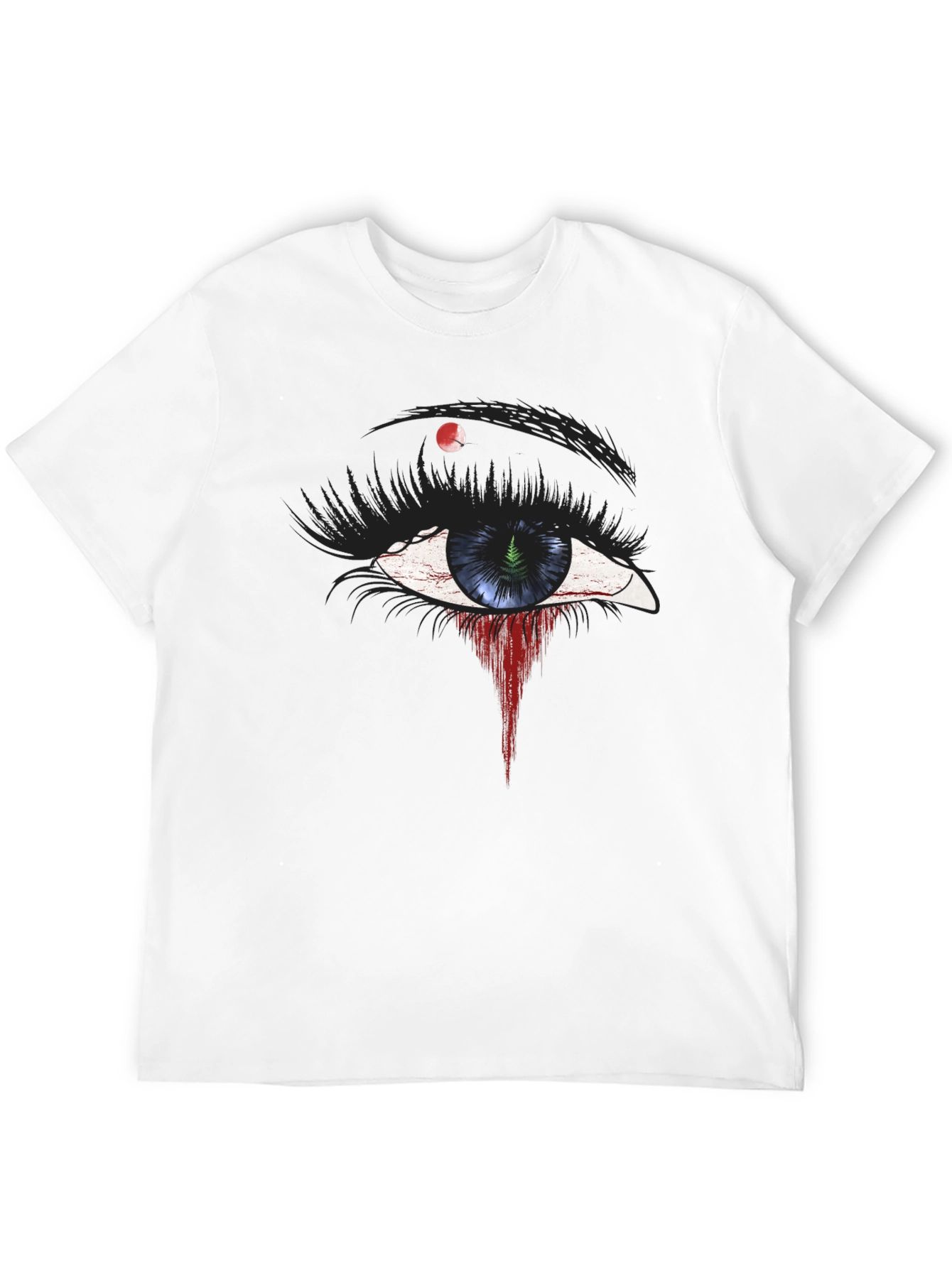 Black Eye Graphic Black T-Shirt view 12