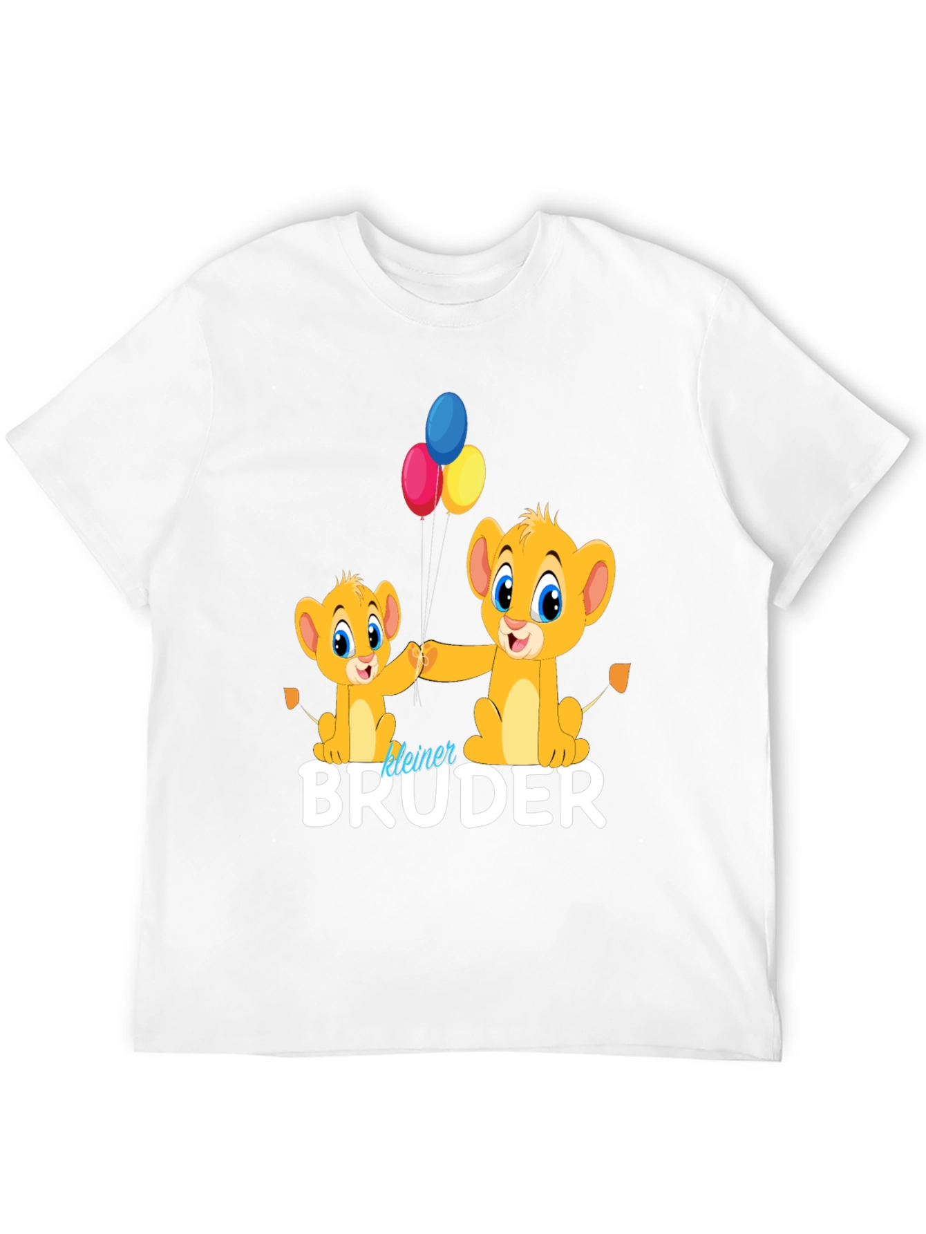 Black Lion King "kleiner BRUDER" T-Shirt view 12