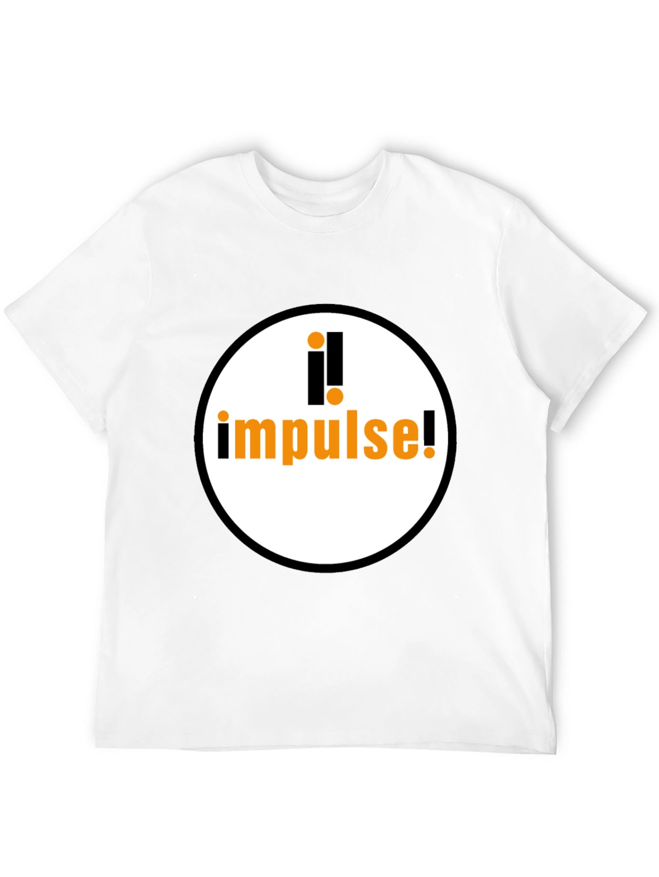 Black Impulse Graphic T-Shirt - Black Cotton Blend view 12