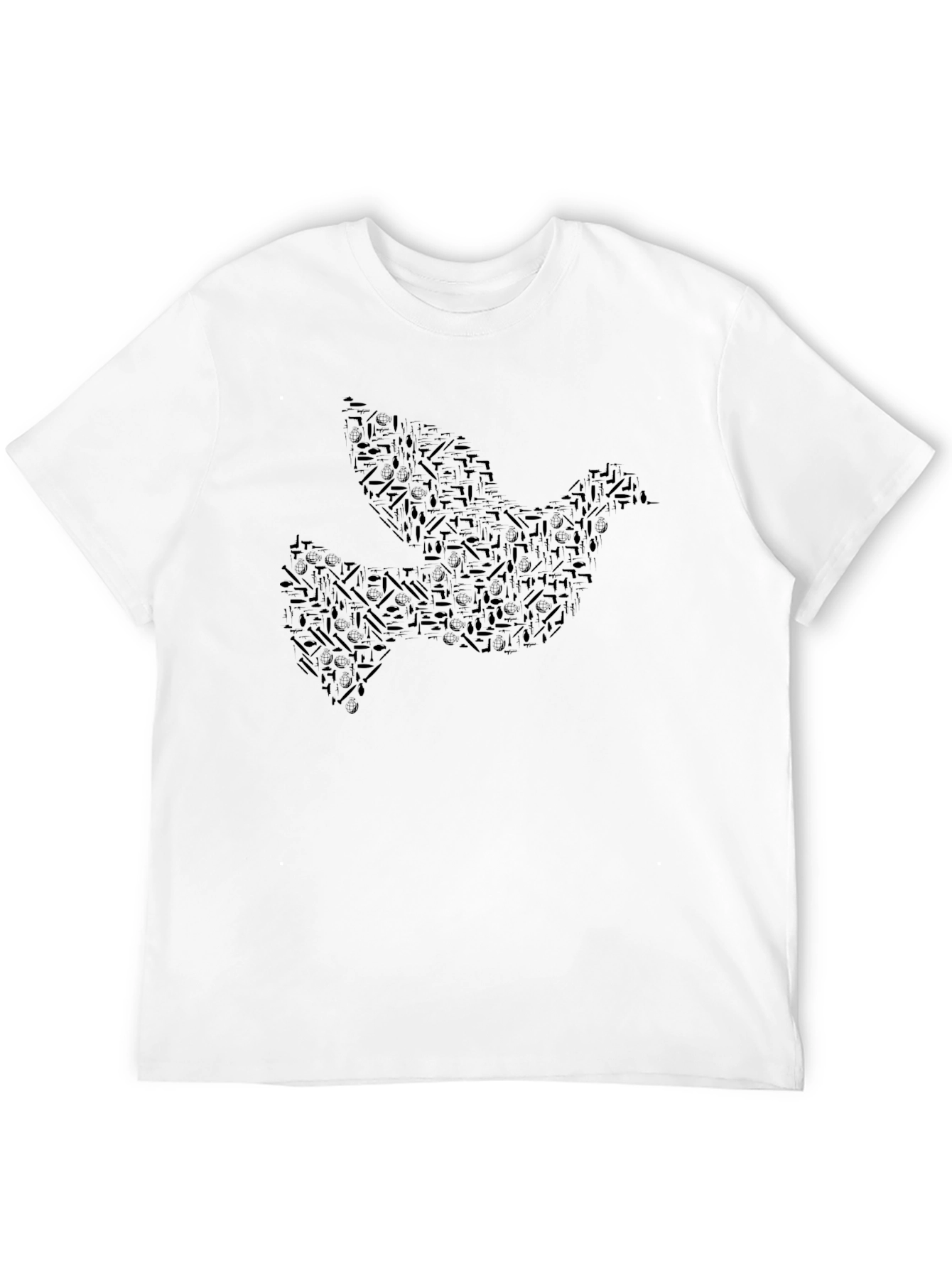Black Dove Graphic Black T-Shirt view 12