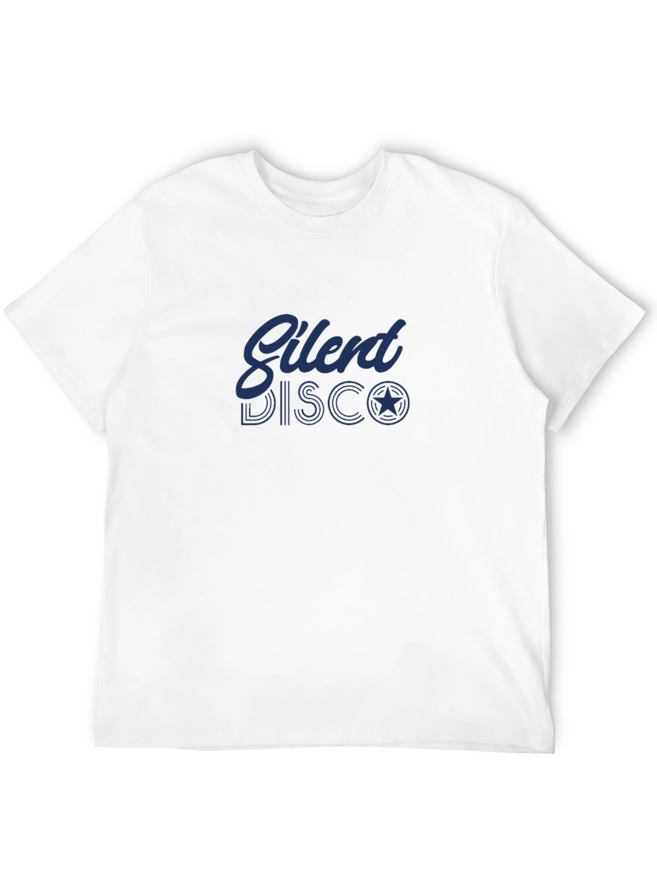 Black Silent Disco Graphic T-Shirt - Black view 12