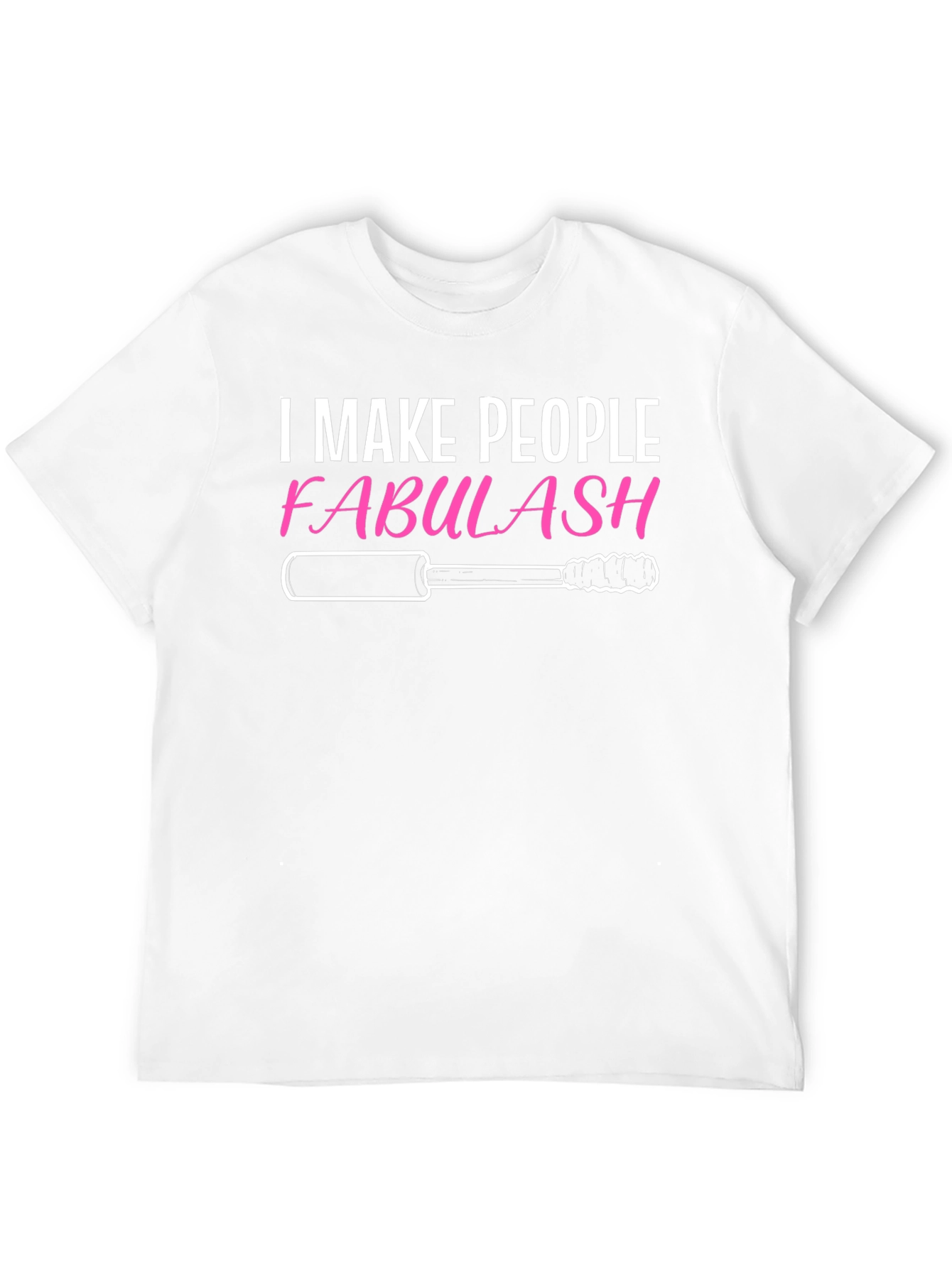 Black Fabulash Makeup Artist Graphic Tee - Black view 12