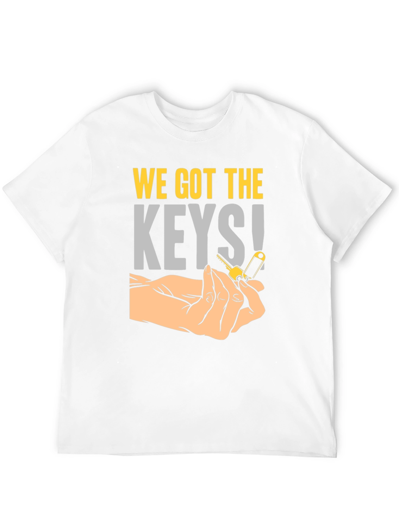 Black We Got The Keys T-Shirt view 12