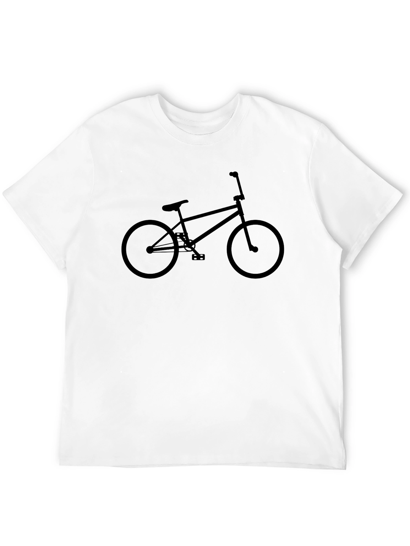 Black Black BMX Bike Graphic Tee - Casual Style view 12