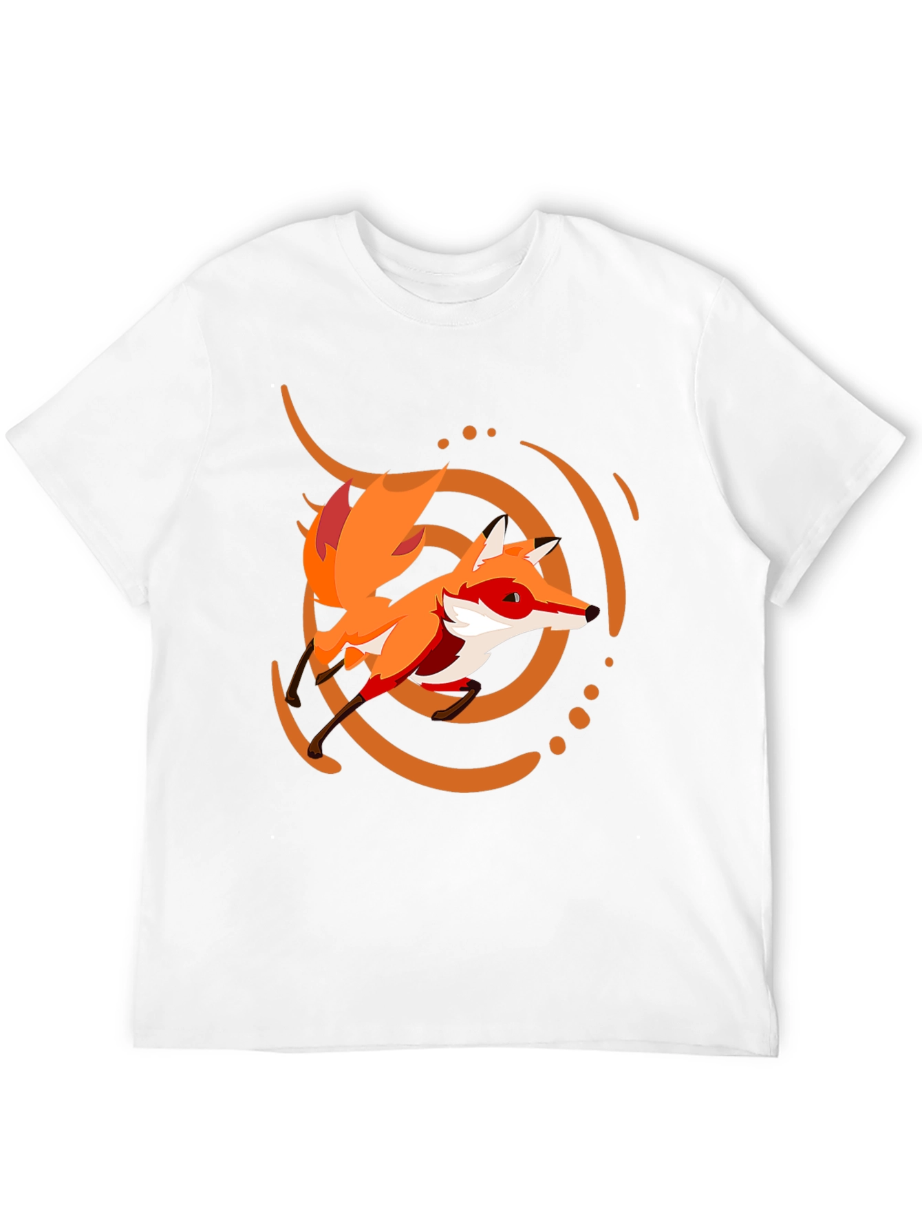 Black Fox Graphic Print Black Tee view 12