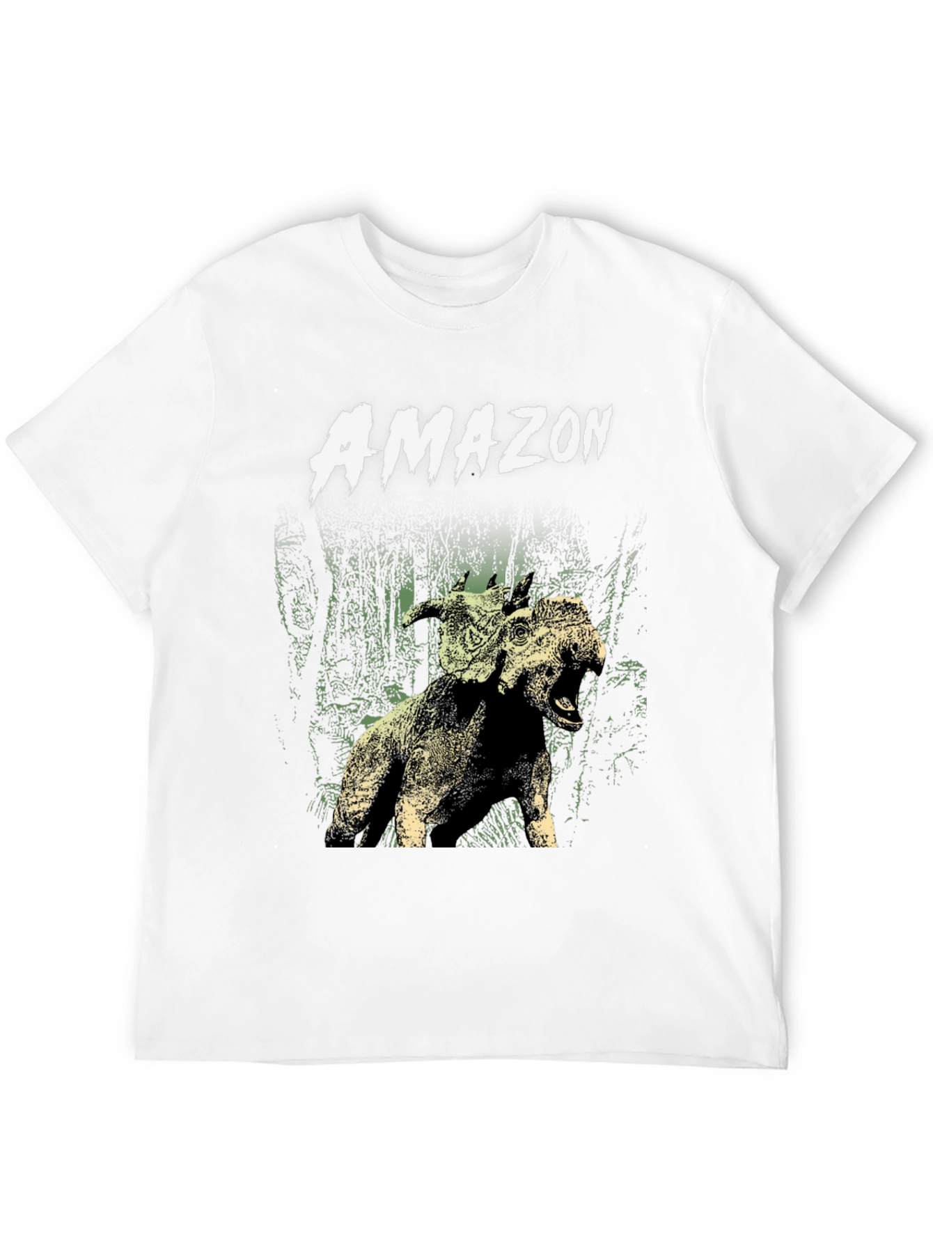 Black Amazon Graphic T-Shirt - Men's Black Tee view 12