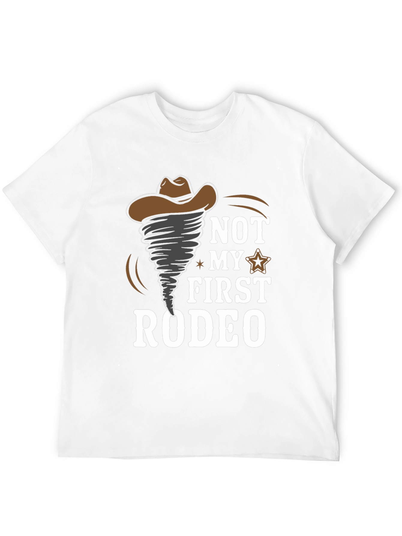 Black Not My First Rodeo Graphic T-Shirt view 12