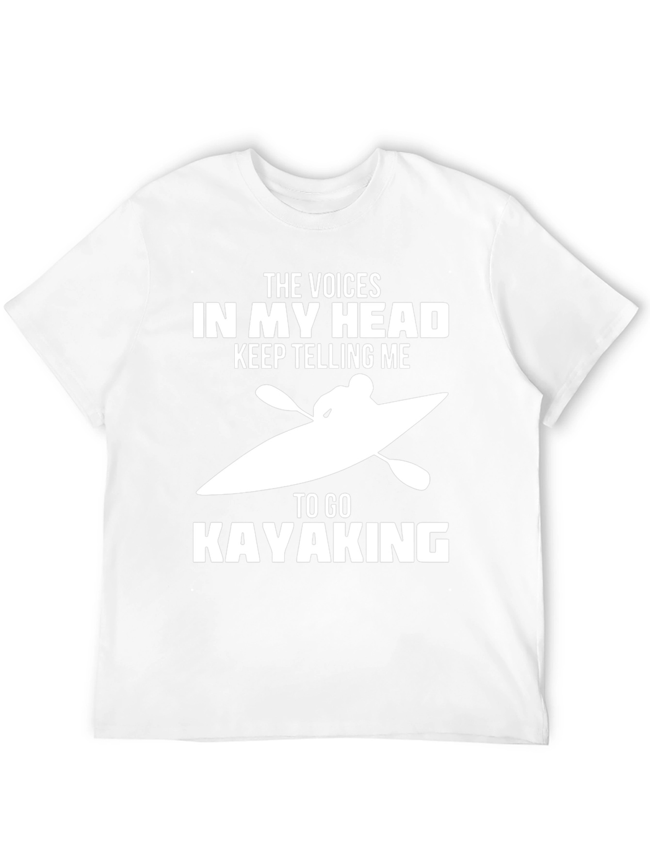 Black Voices in My Head Kayaking T-Shirt view 12