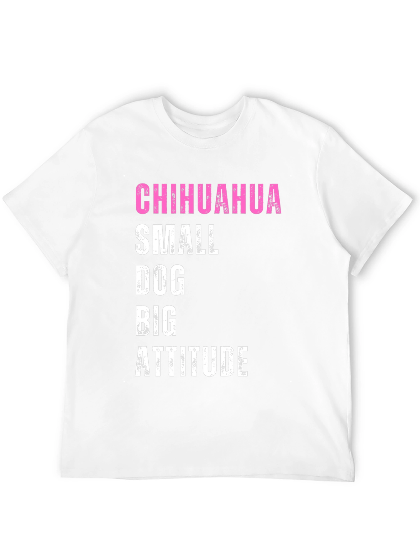 Black Chihuahua Small Dog Big Attitude Graphic Tee view 12