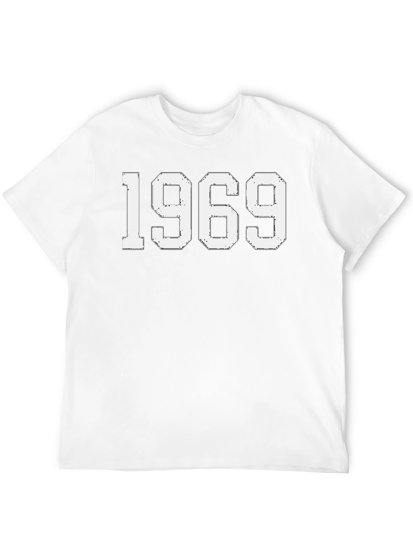 Black 1969 Graphic Tee - Classic Year T-Shirt view 12