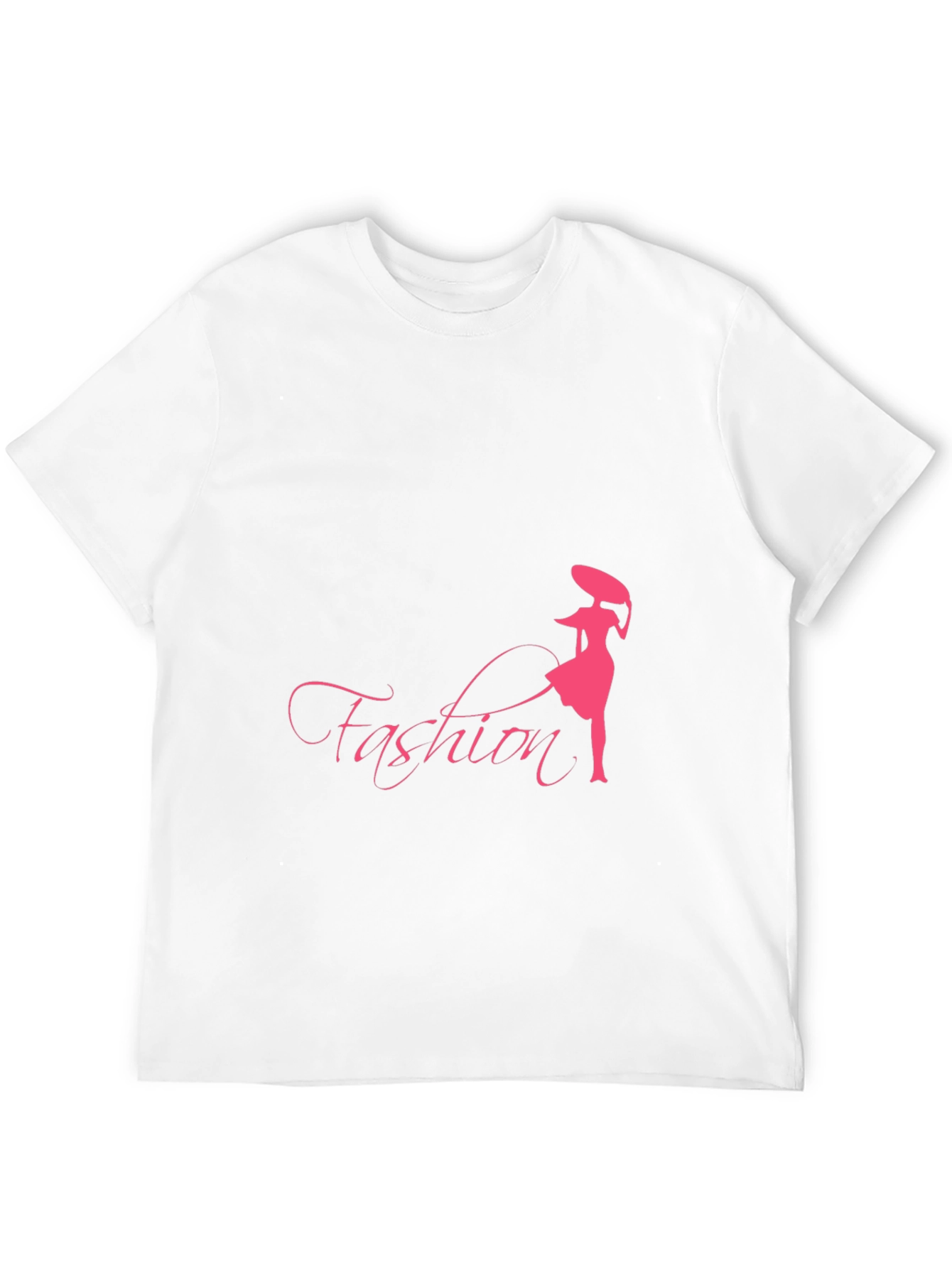 Black Fashion Graphic Tee - Stylish Black T-Shirt view 12