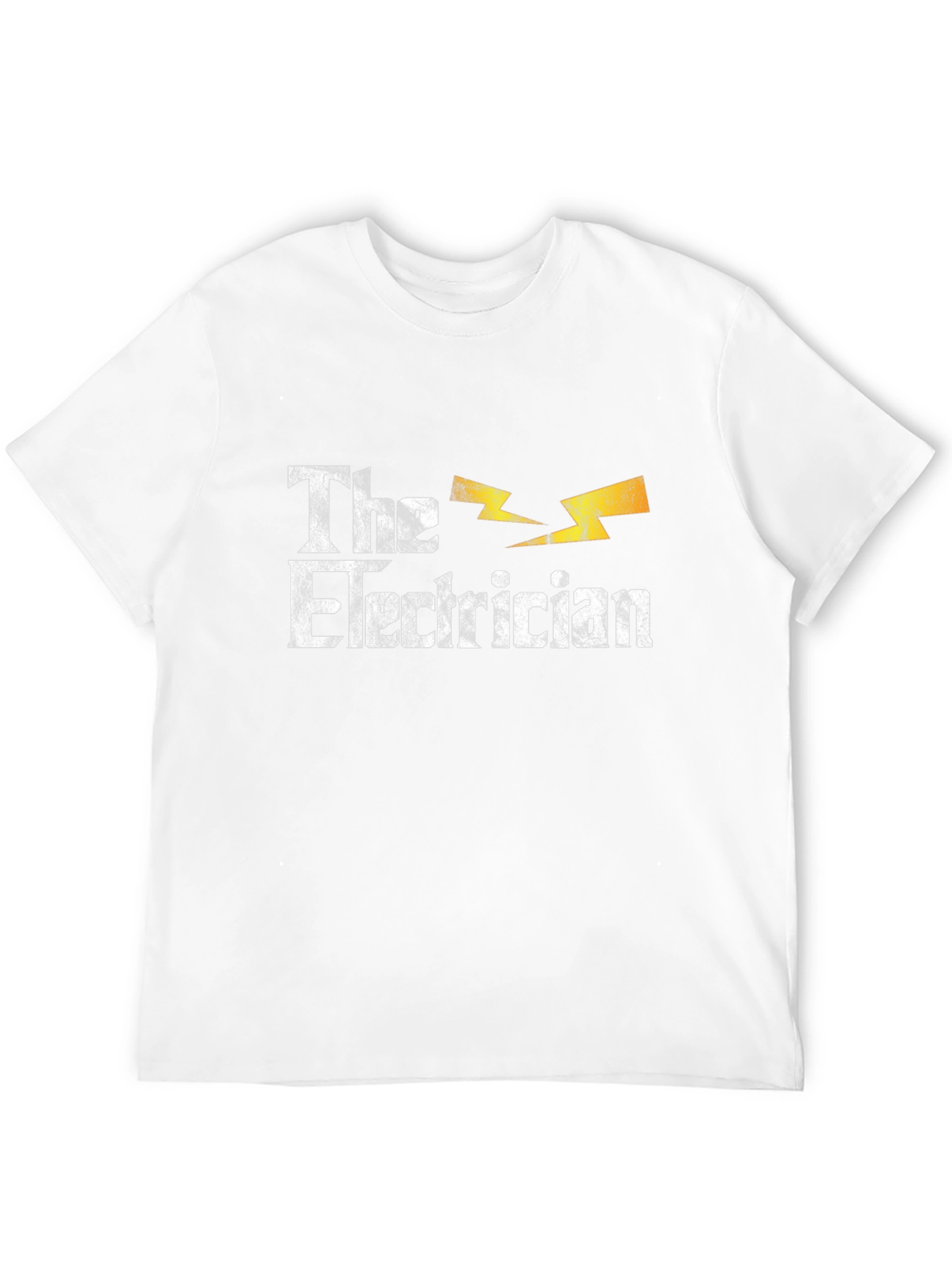 Black The Electrician T-Shirt - Novelty Gift Tee view 12