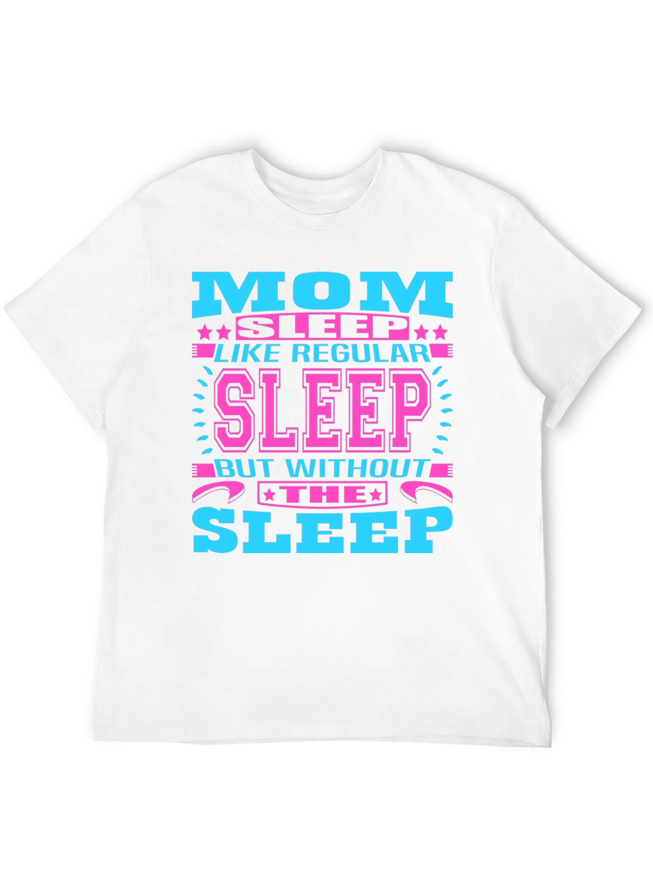 Black Mom No Sleep Graphic Tee view 12