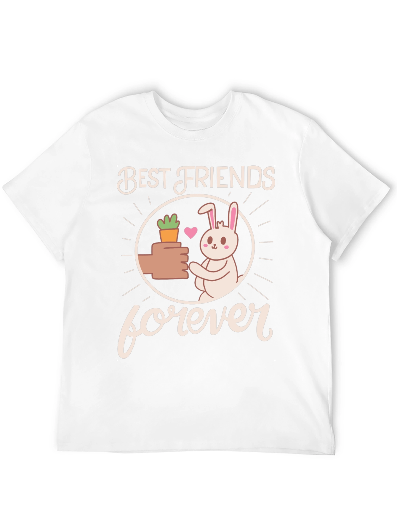 Black Best Friends Forever T-Shirt view 12