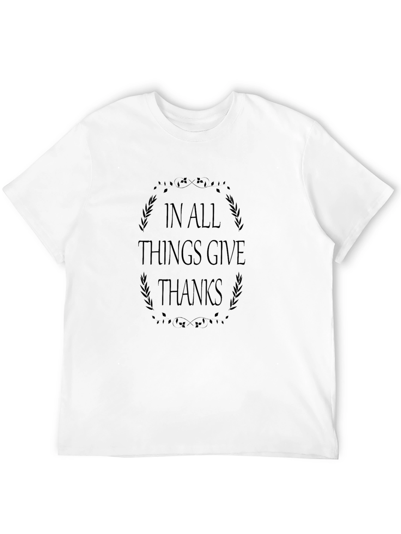 Black In All Things Give Thanks Graphic Tee view 12