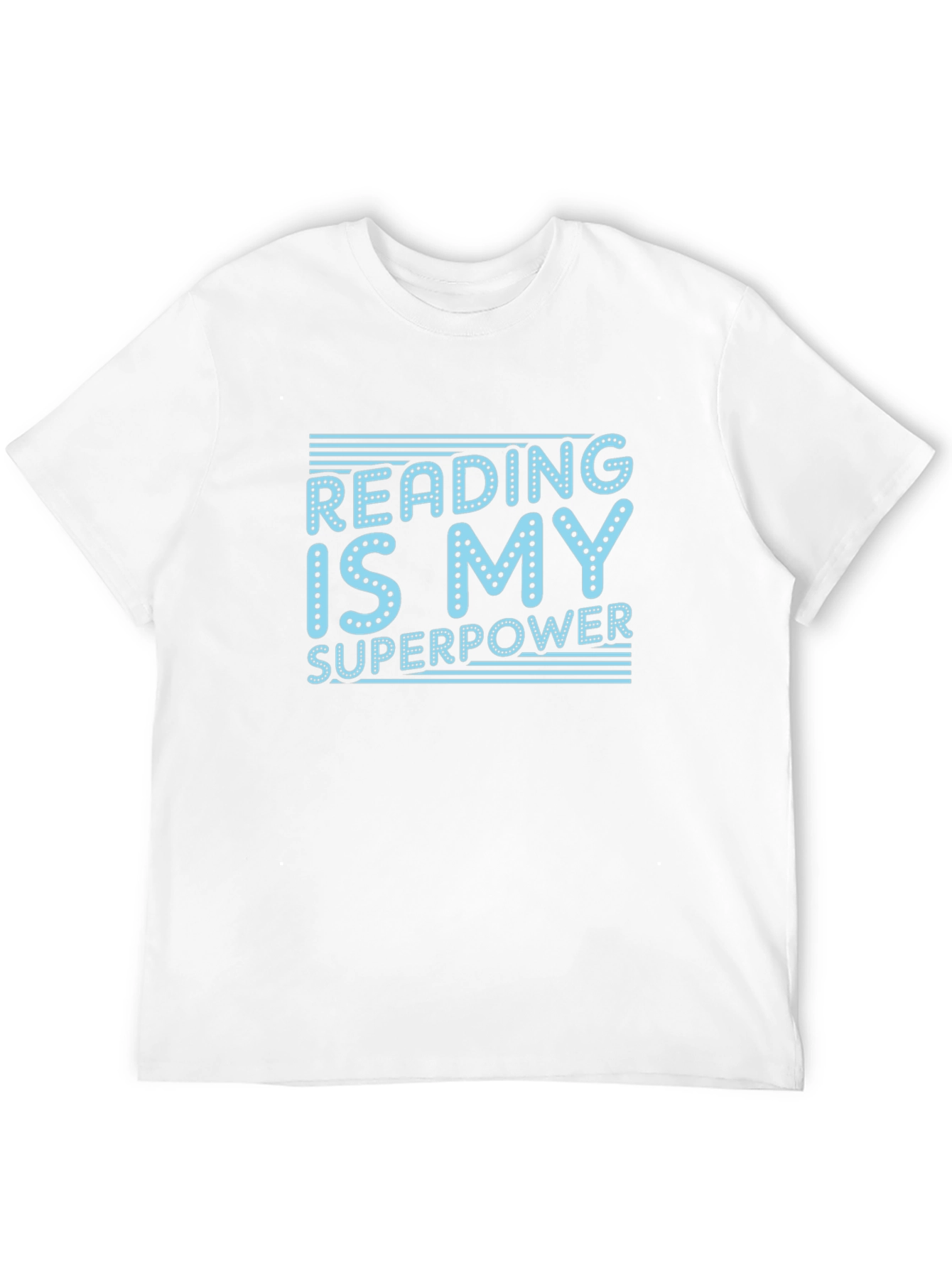 Black Reading Is My Superpower T-Shirt - Black view 12