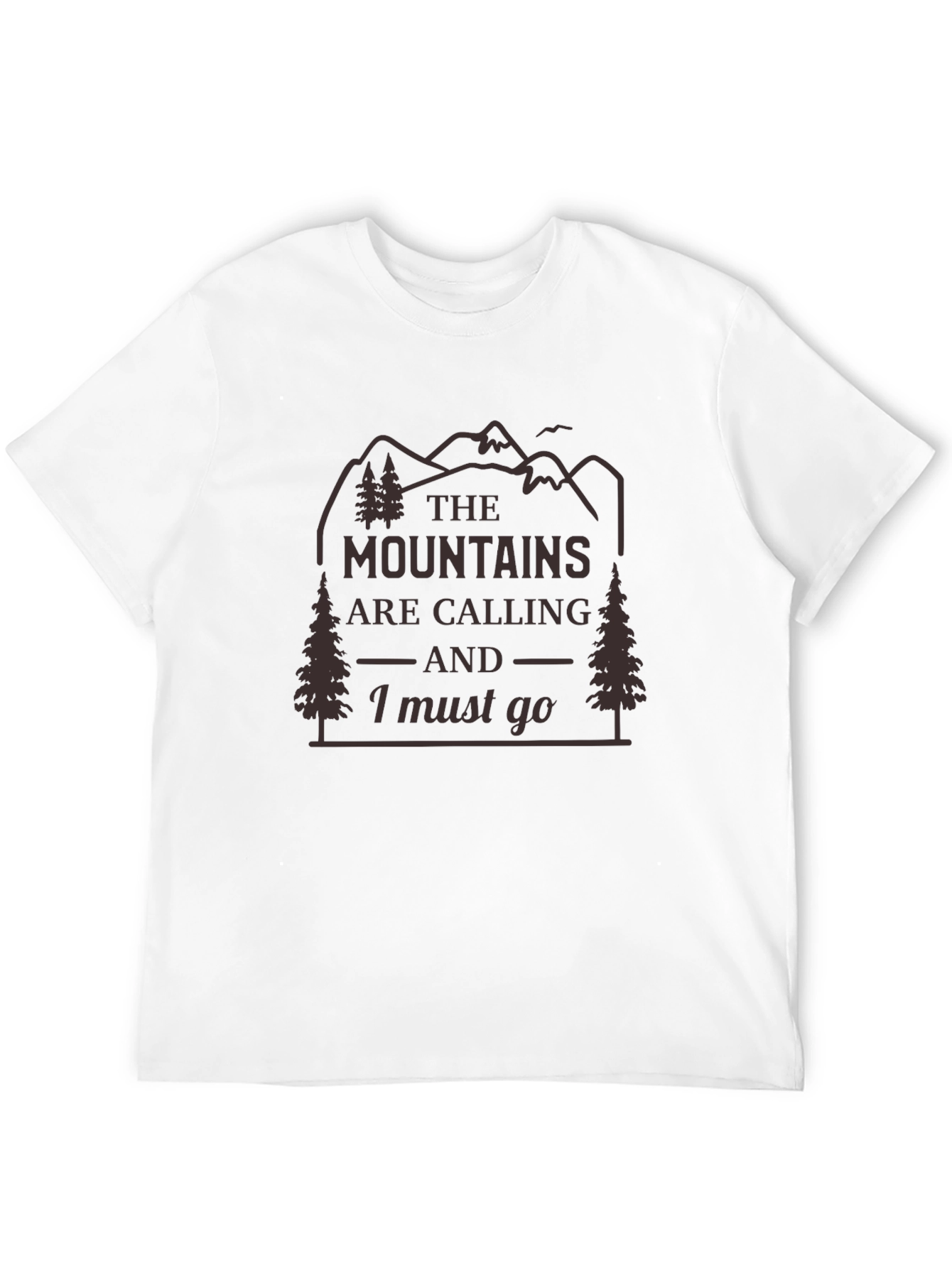 Black Mountains are Calling Graphic Tee - Adventure Awaits view 12