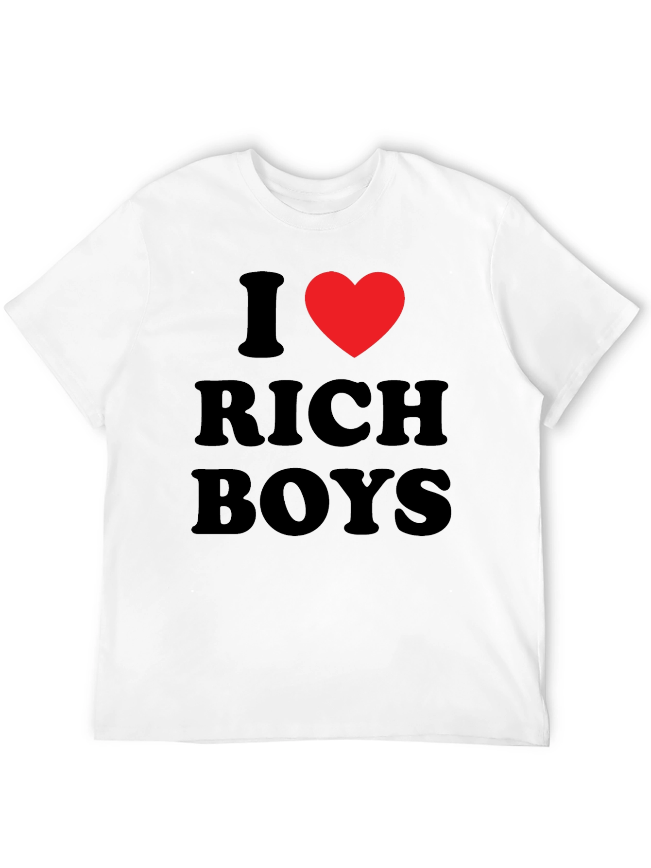 Black I Heart Rich Boys Black T-Shirt view 12