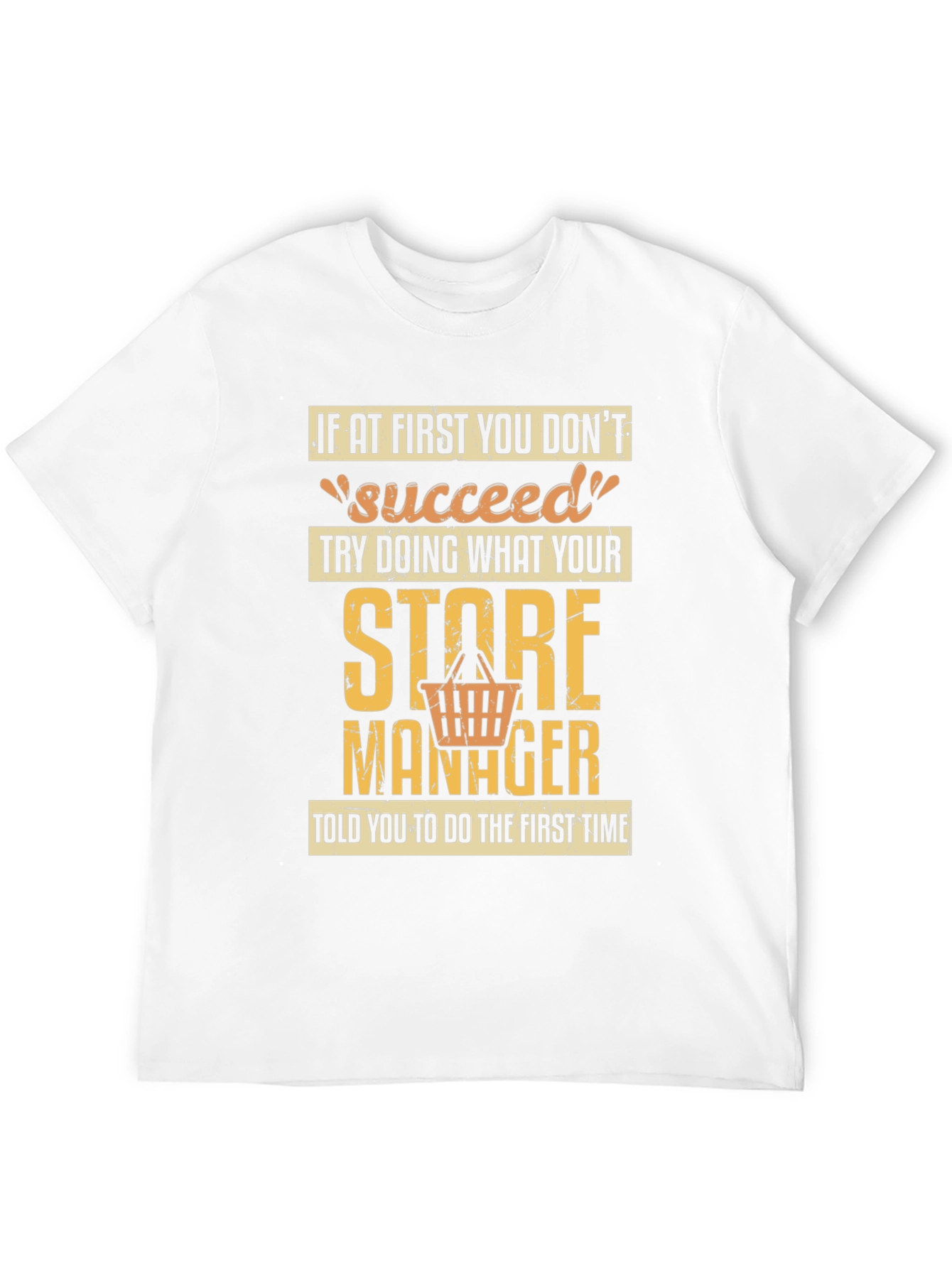 Black Store Manager Graphic T-Shirt view 12