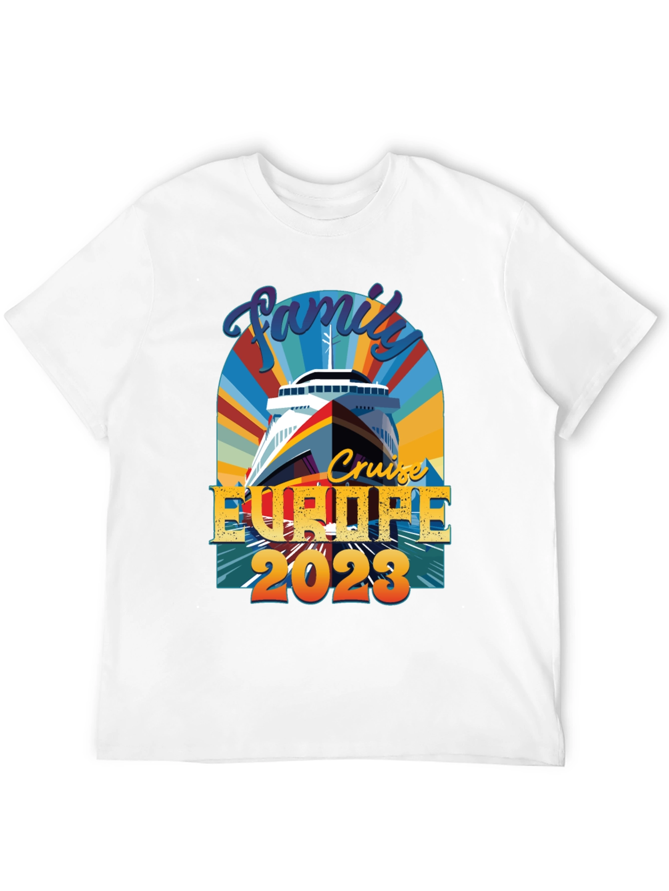 Black Family Cruise Europe 2023 T-Shirt view 12