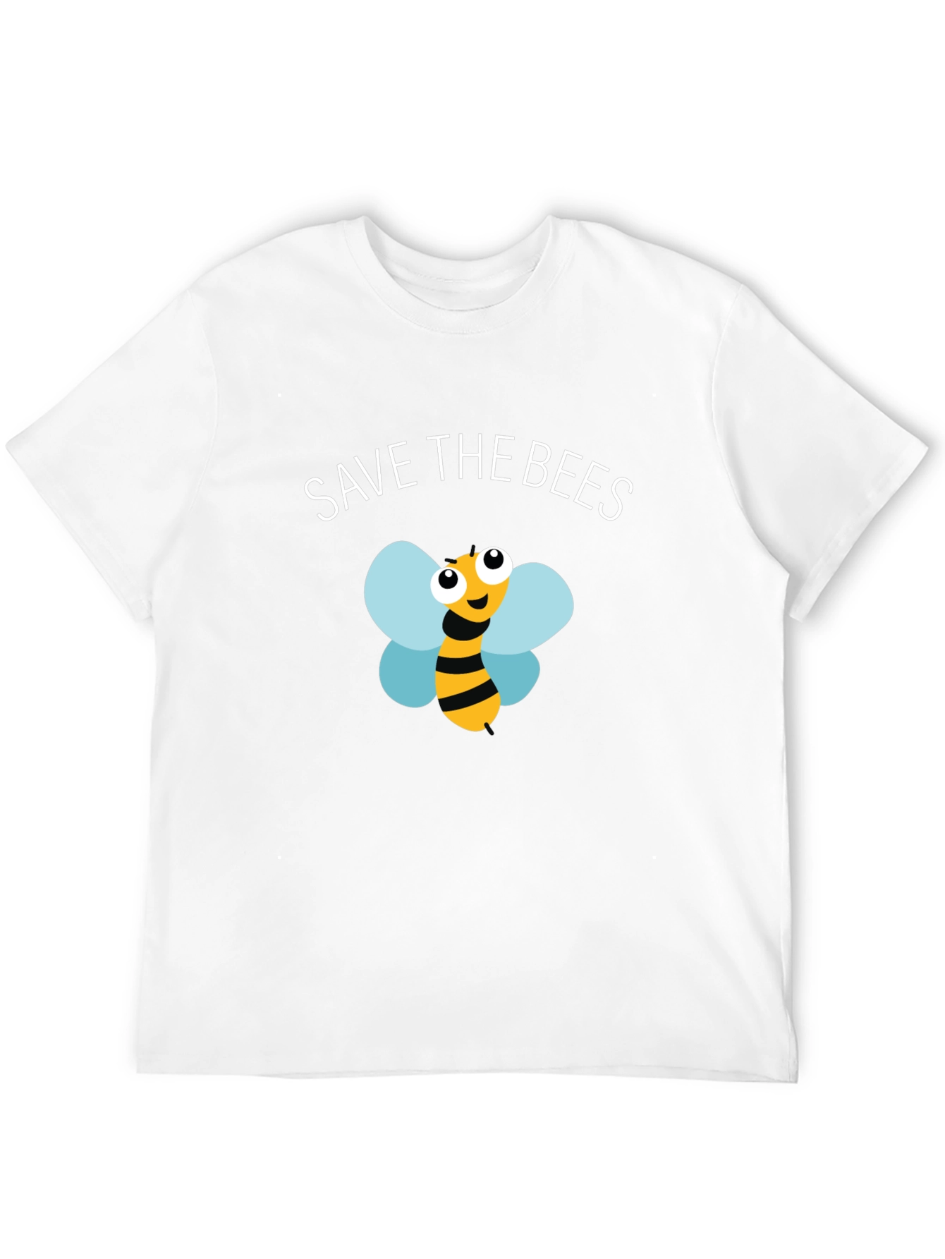Black Save the Bees T-Shirt - Black Graphic Tee view 12