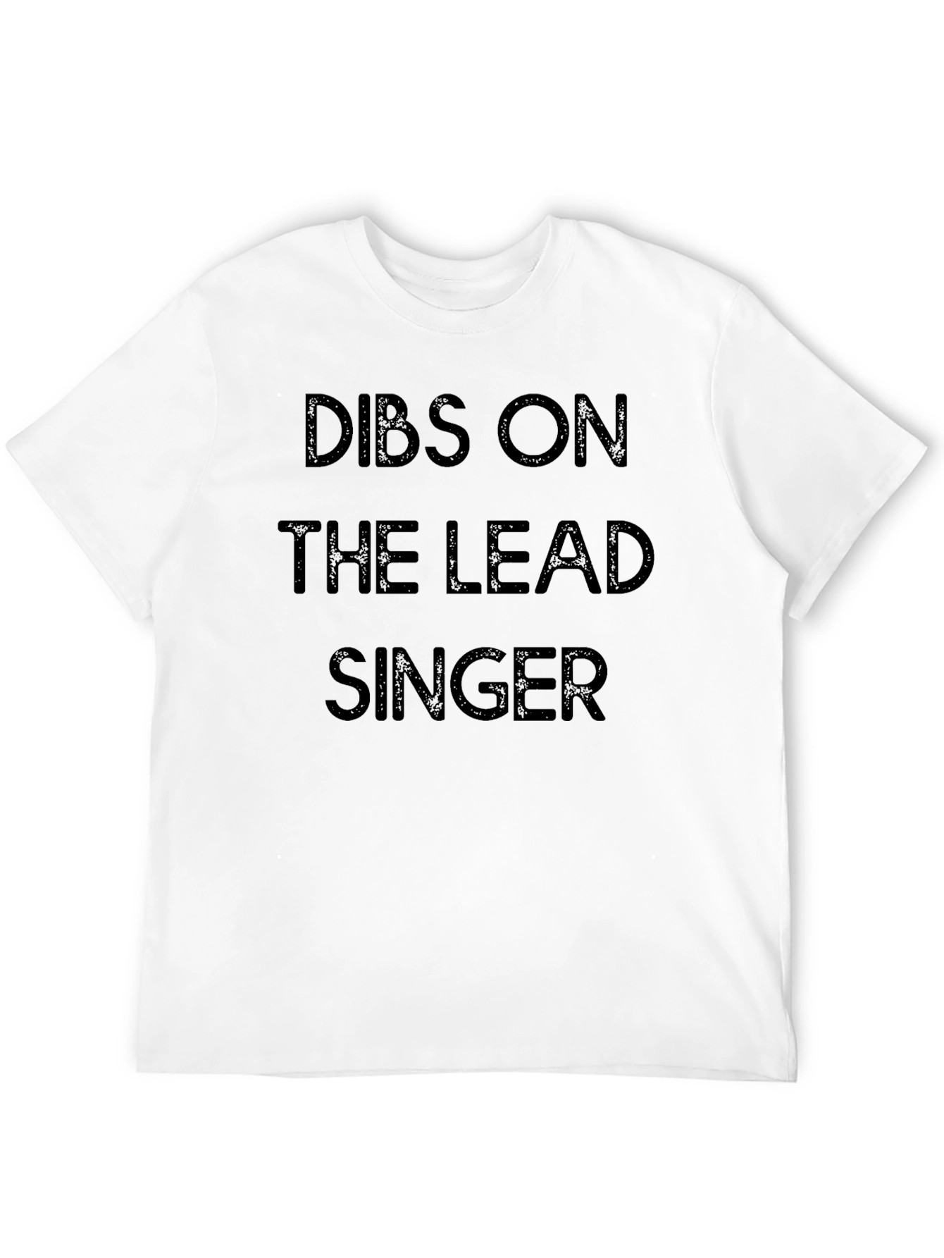 Black Dibs On The Lead Singer Graphic Tee view 12