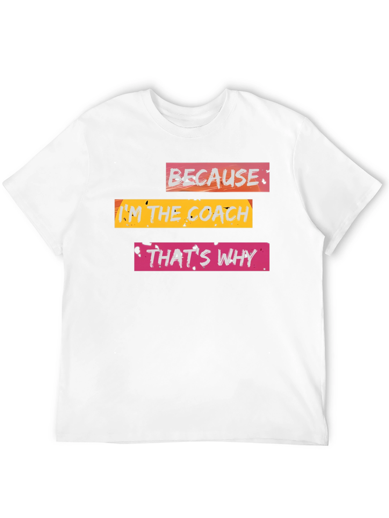 Black Because I'm the Coach T-Shirt view 12