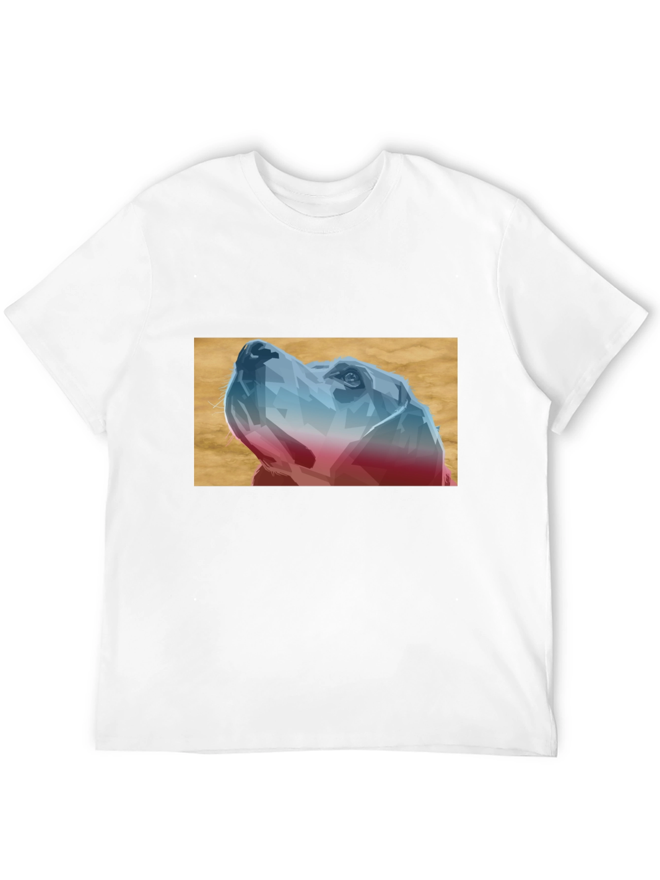 Black Dog Art Black T-Shirt view 12