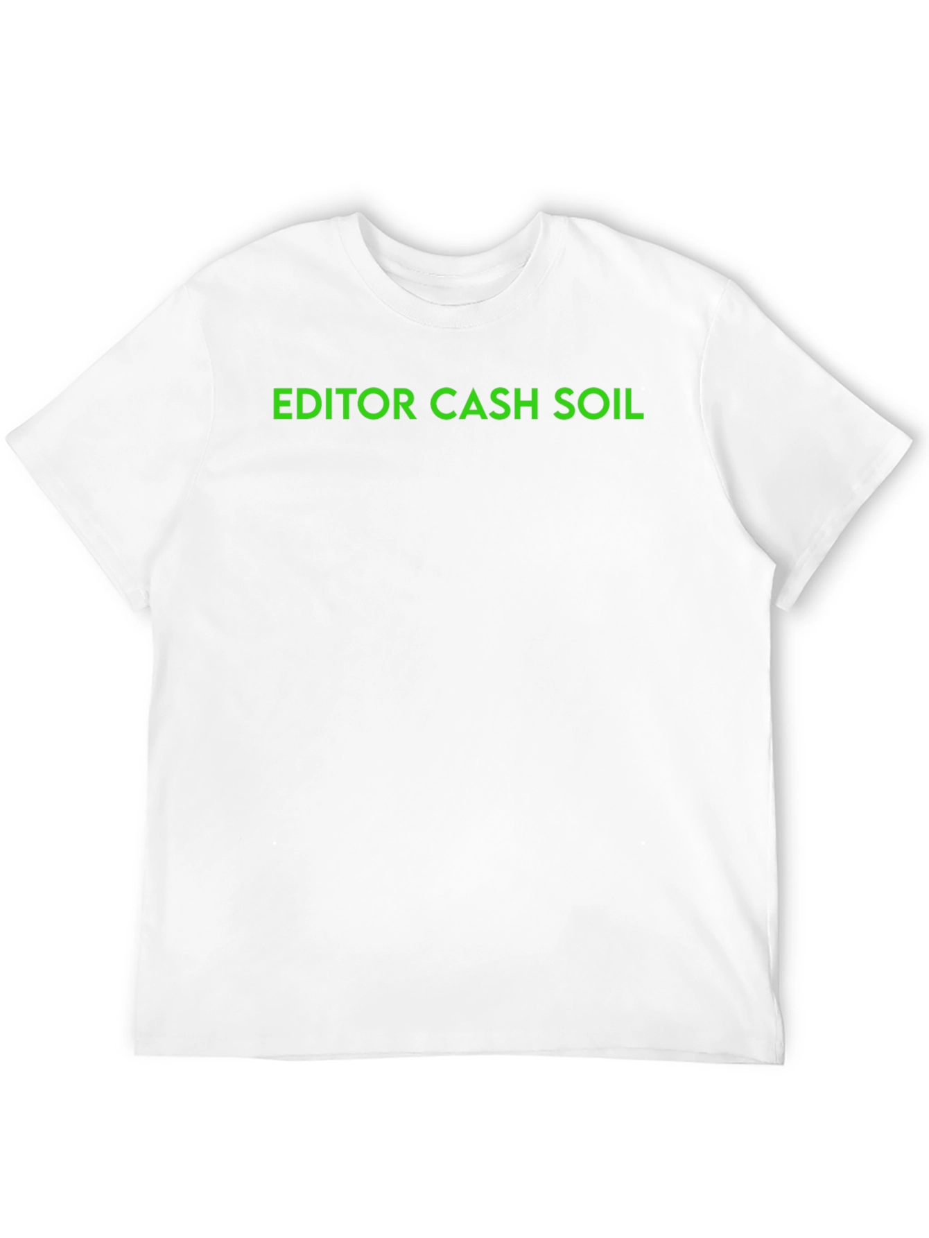 Black Editor Cash Soil Black T-Shirt view 12